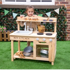 Outdoor Wooden Mud Kitchen Offer from Hope Education