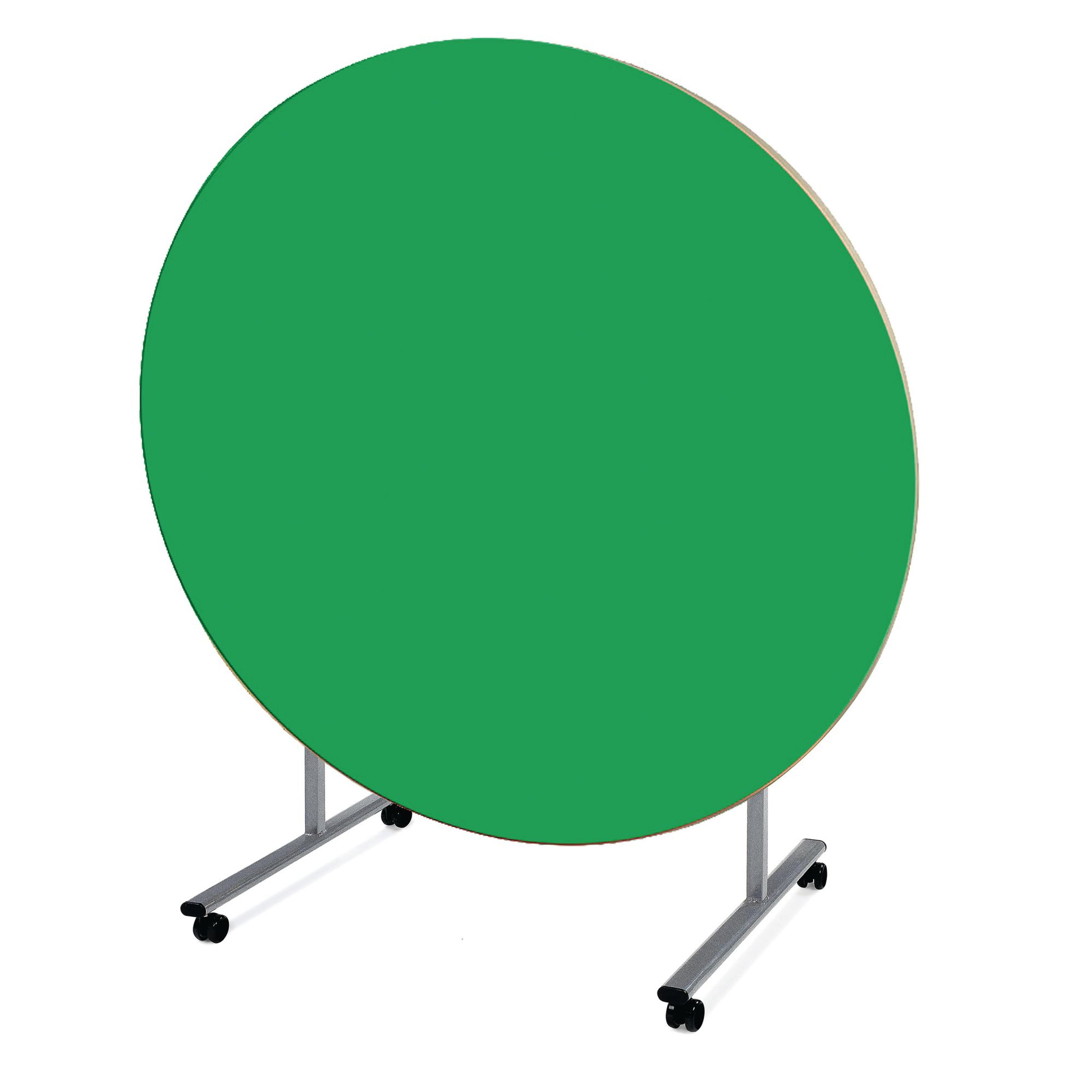 Tilt Top Table - Circular - 14+ Years - Green