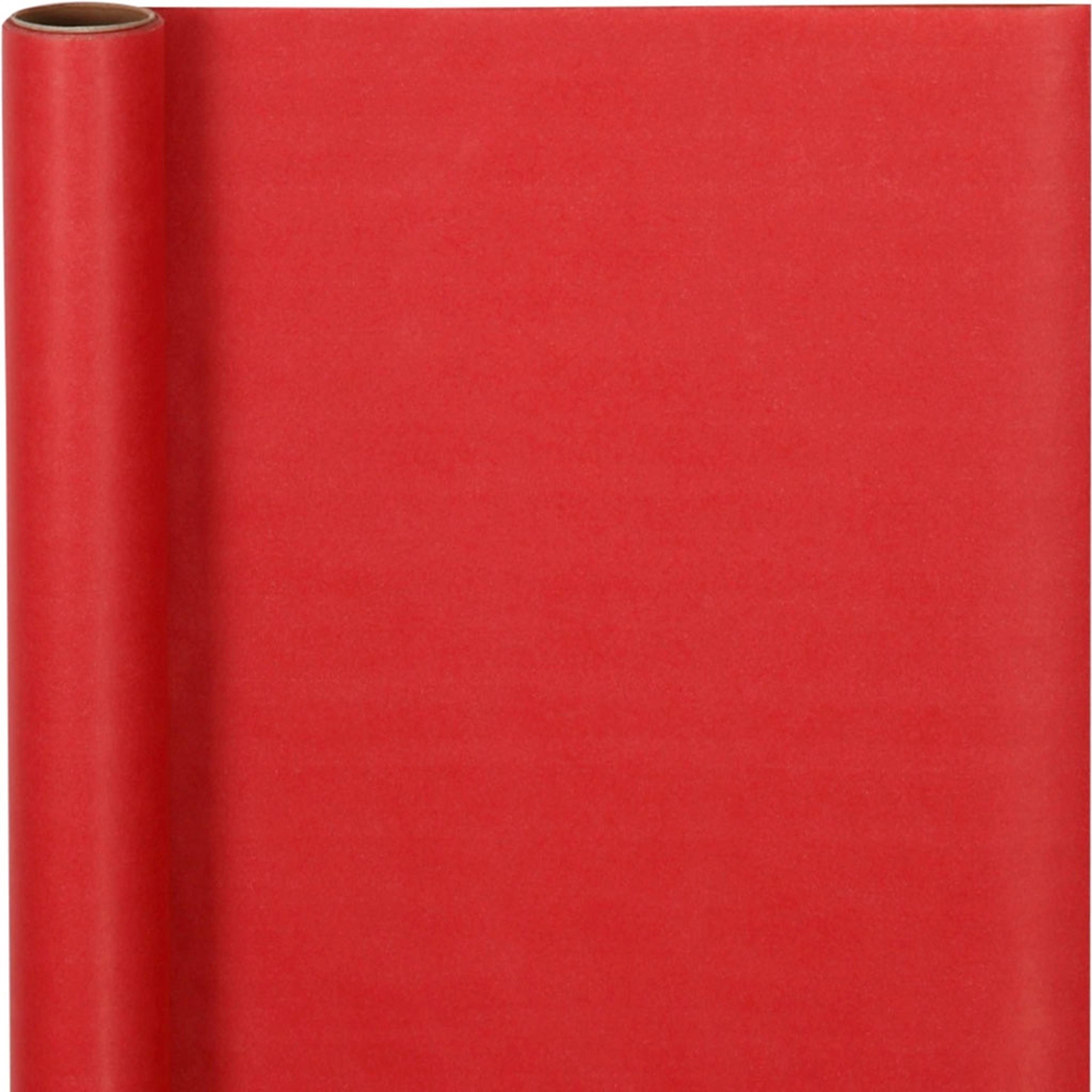 Christmas Wrapping Paper - 5m - 60gsm - Red