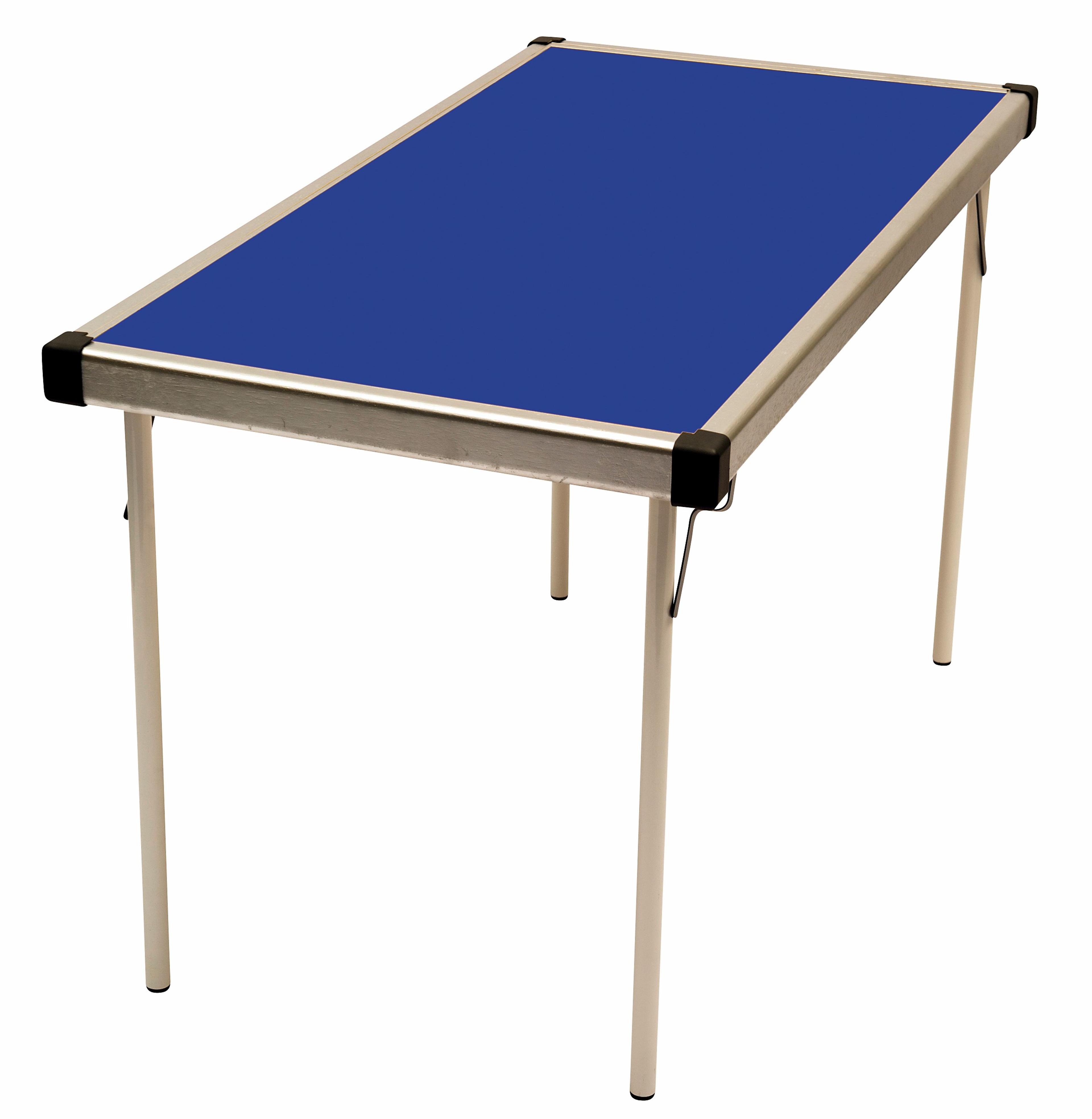Fast Fold Table 1830 x 610mm - 710mm - Blue