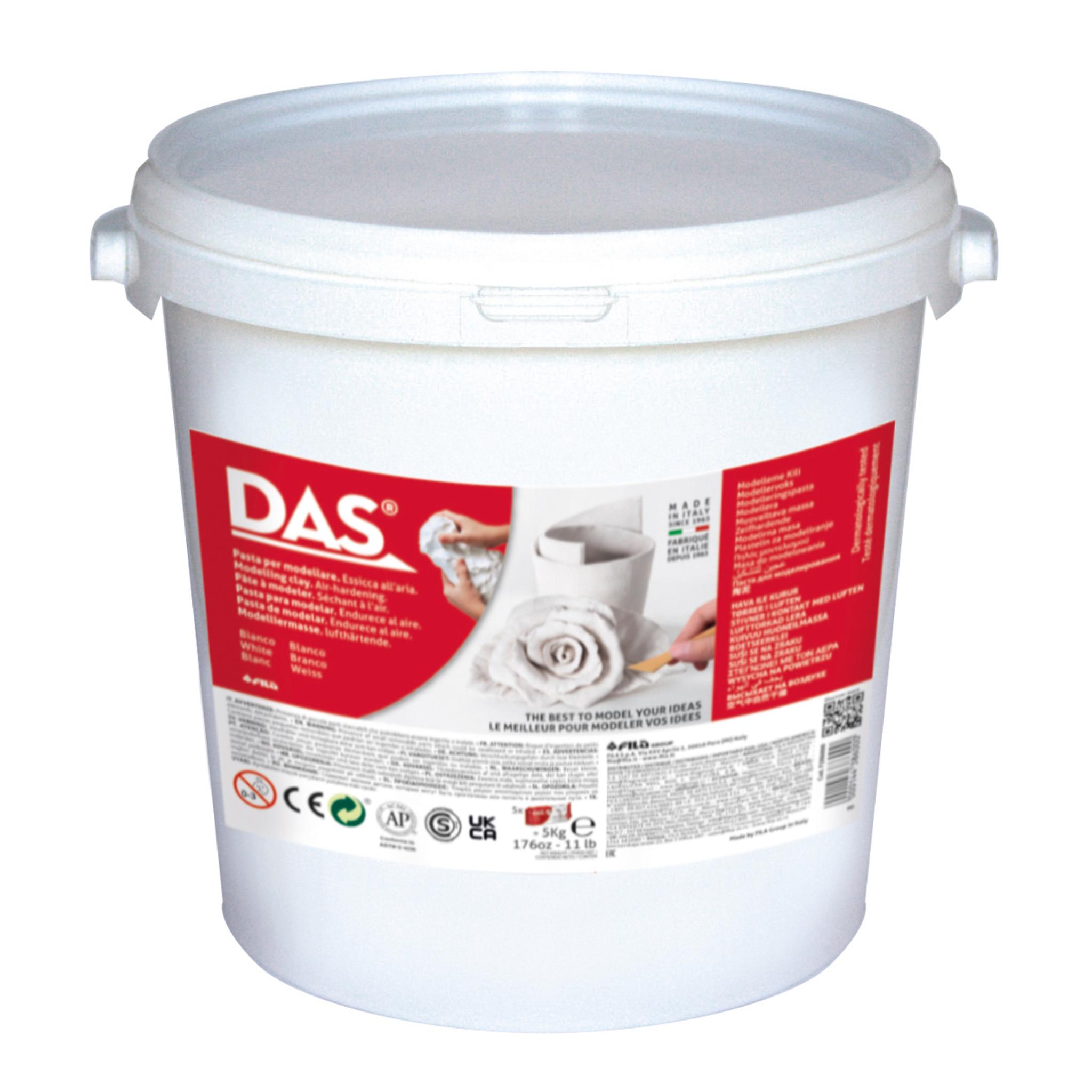 DAS Air Drying Clay - 5 x 1kg - White | CP053010AA | Findel International