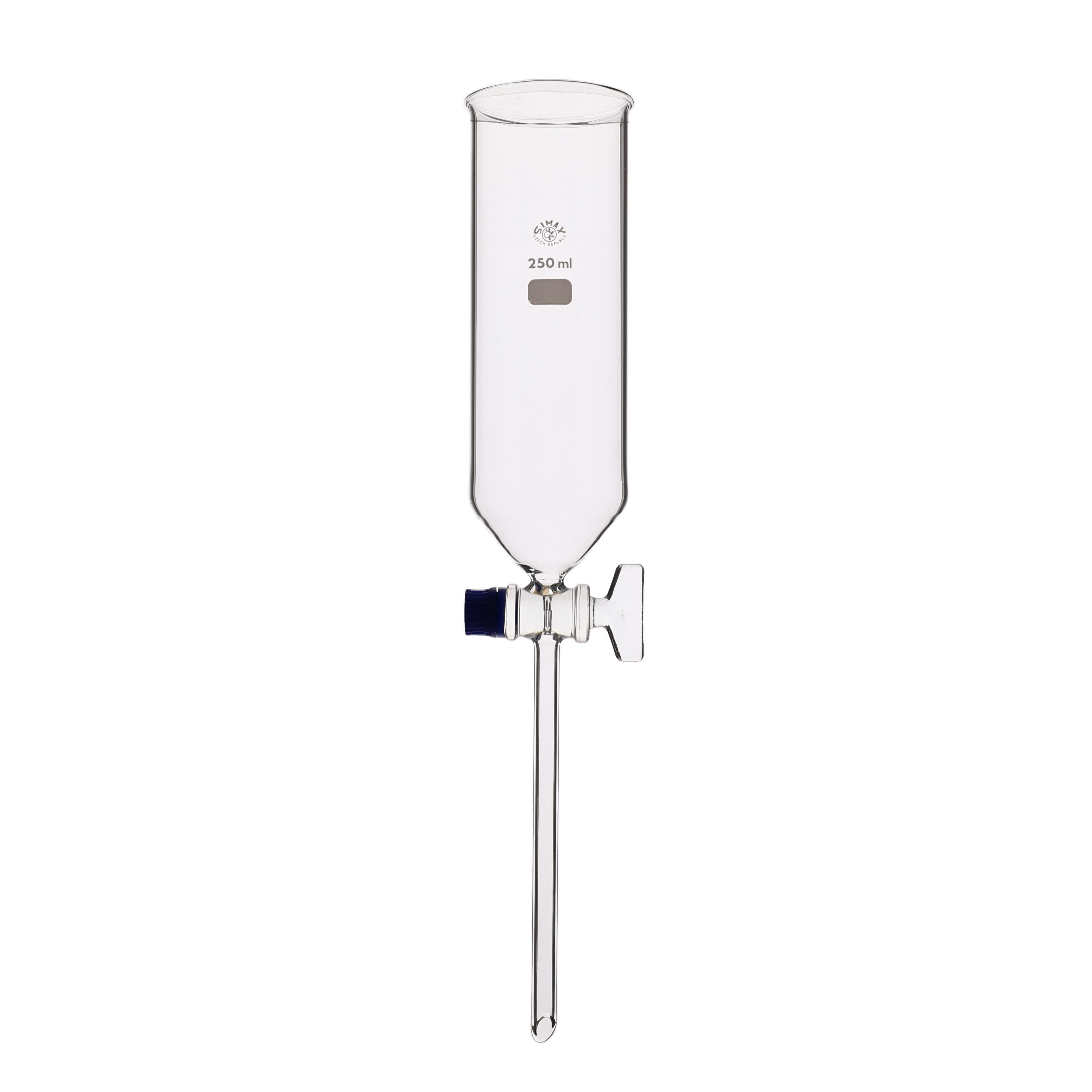 Simax® Glass Dropping Funnel, Open - 250ml - Pack of 2
