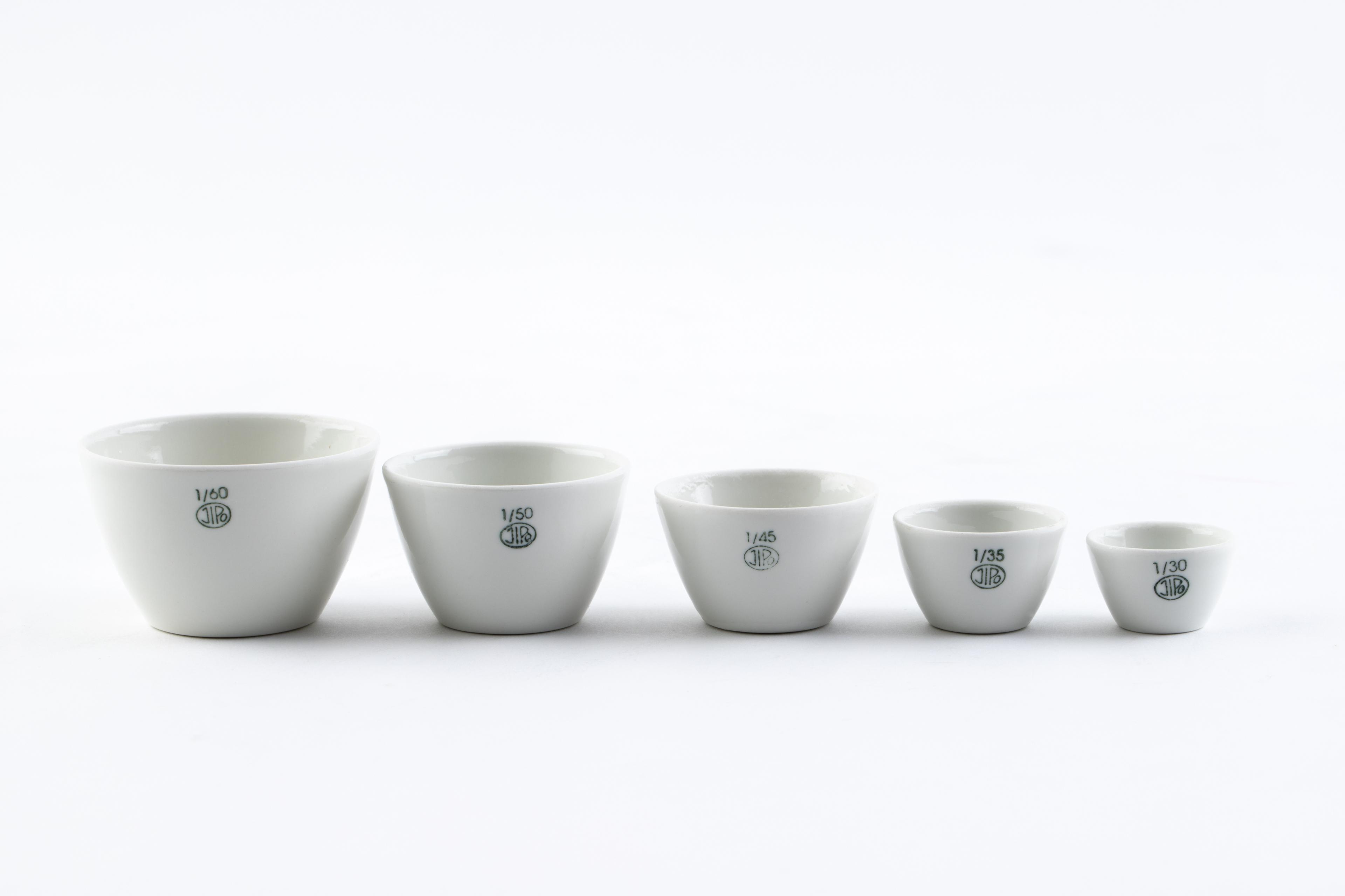 Porcelain Crucible, Without Lid - 6mm - Pack of 5