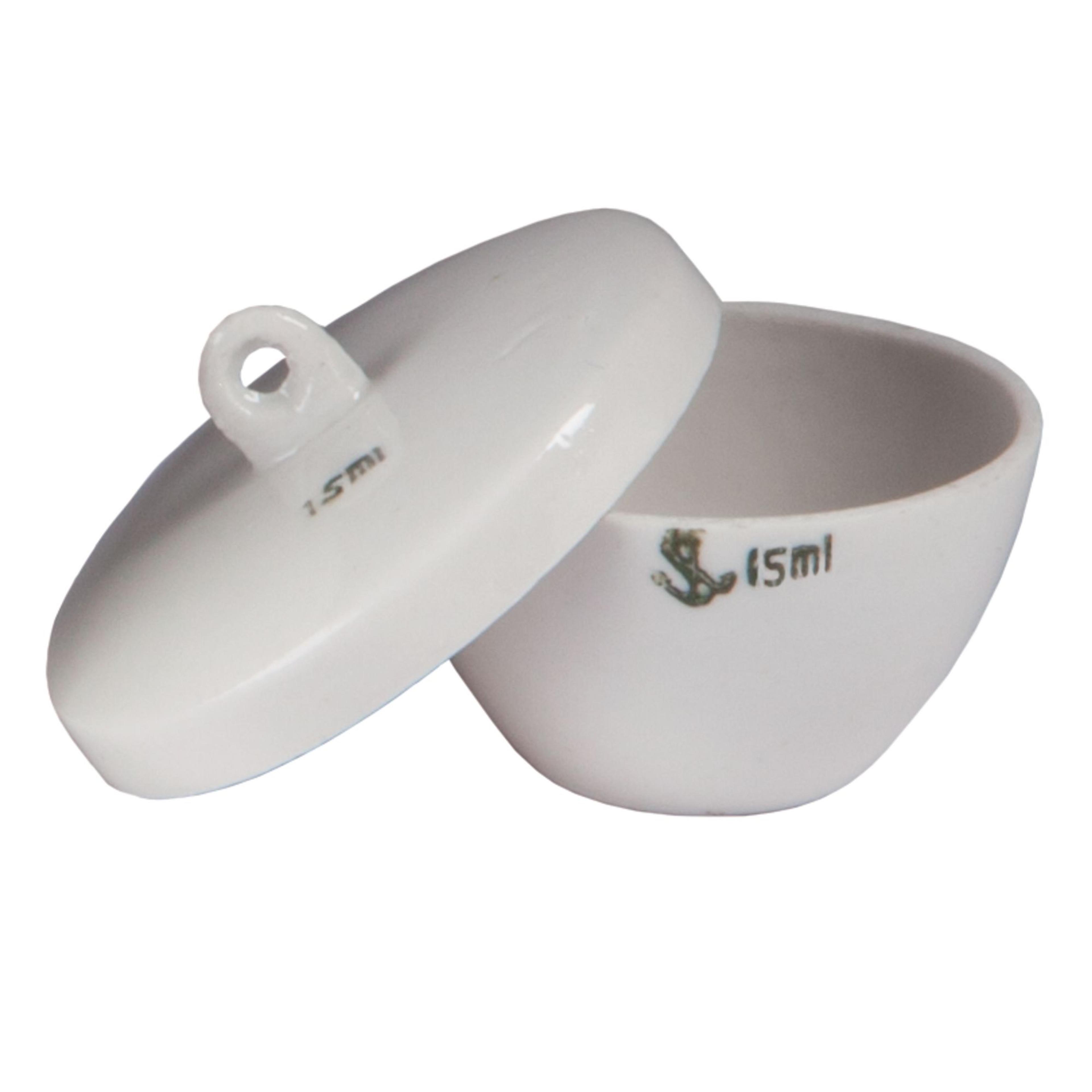 Porcelain Crucible, Squat Form - 45mm