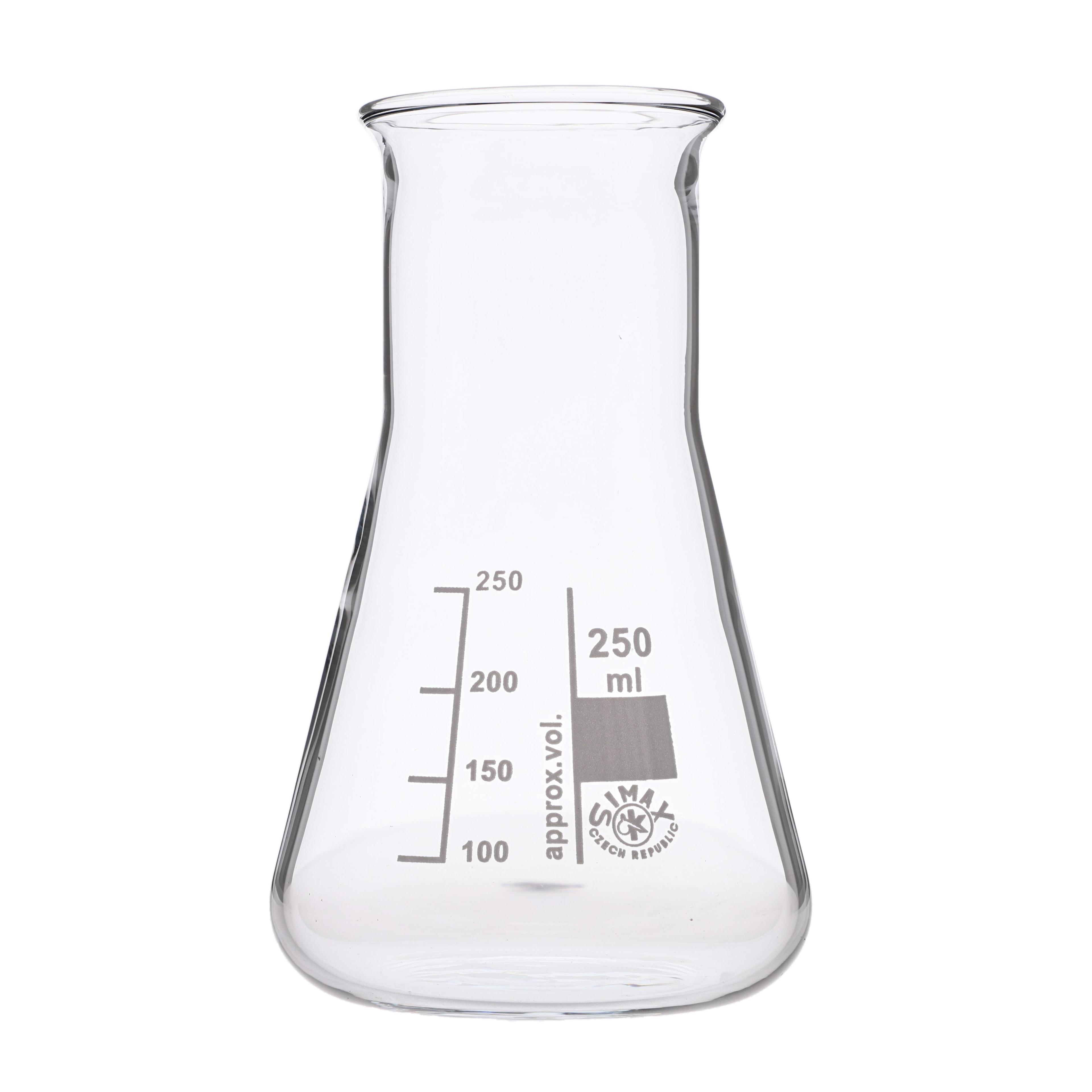 Simax® Wide Neck Flask  - 250ml - Pack of 10