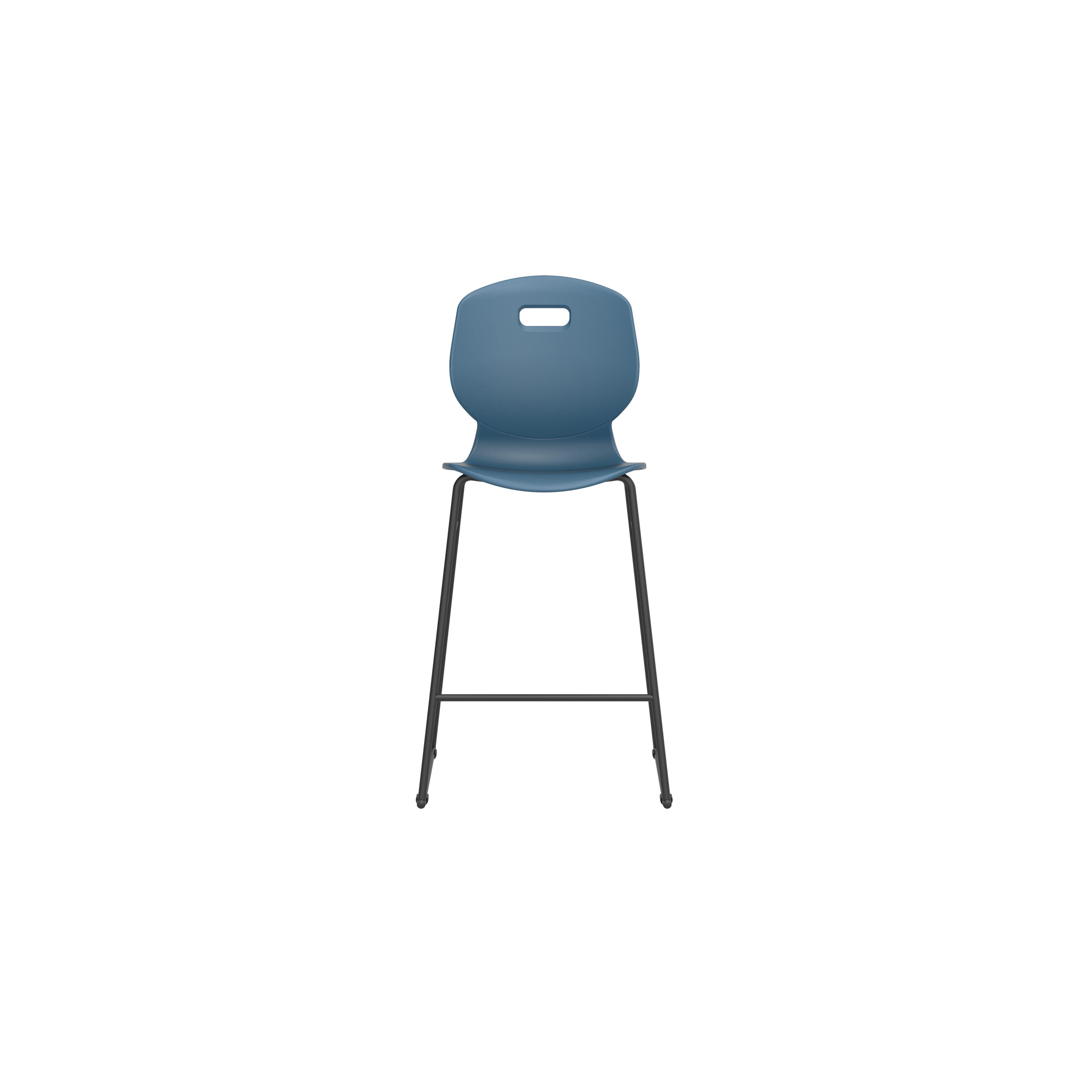 Arc High Stool - Blue