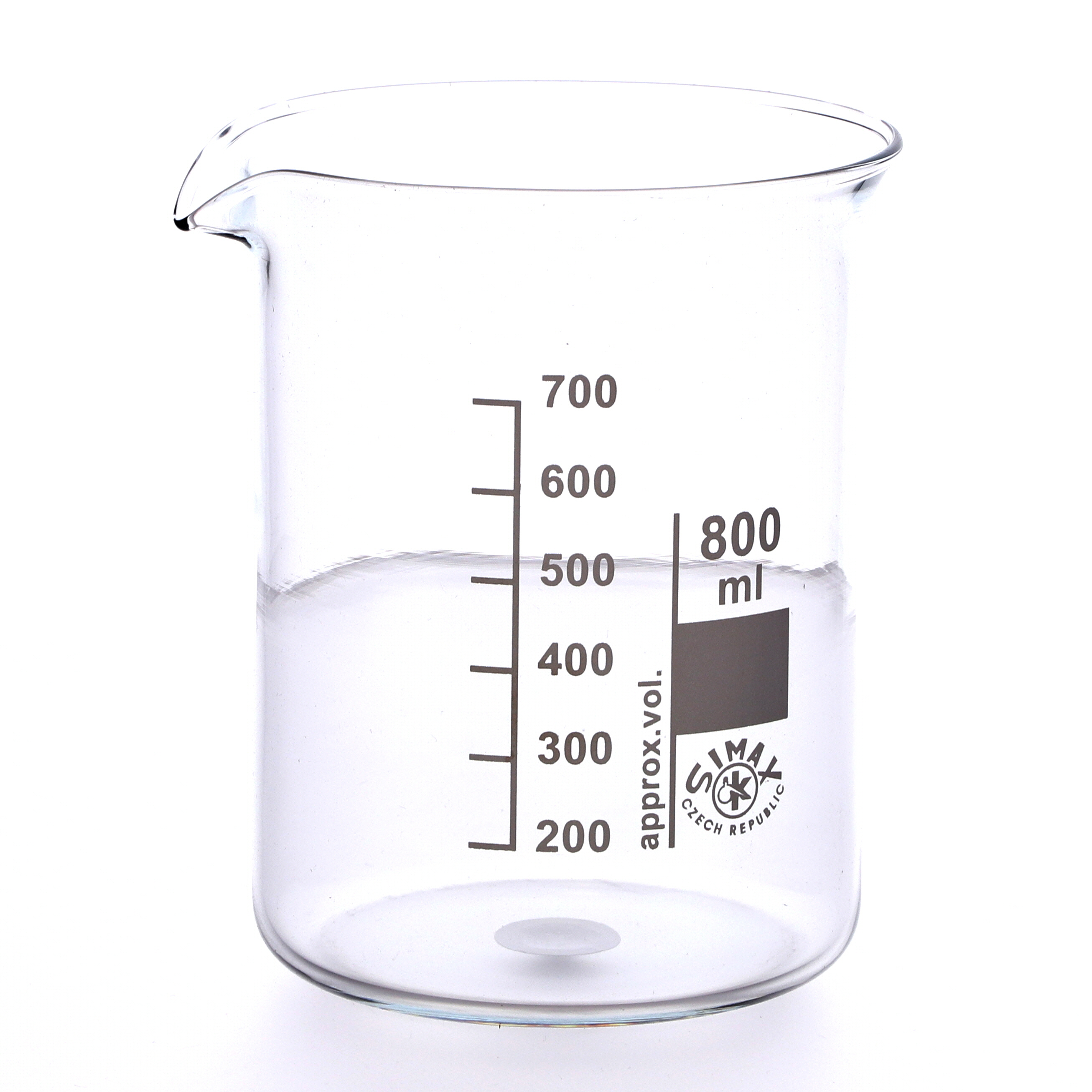 Cp053484ah Simax® Glass Beaker Squat Form Pack Of 10 800ml Findel International 6503