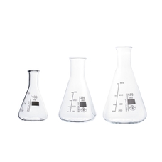 Simax Narrow Mouth Conical Flask - Pack of 10