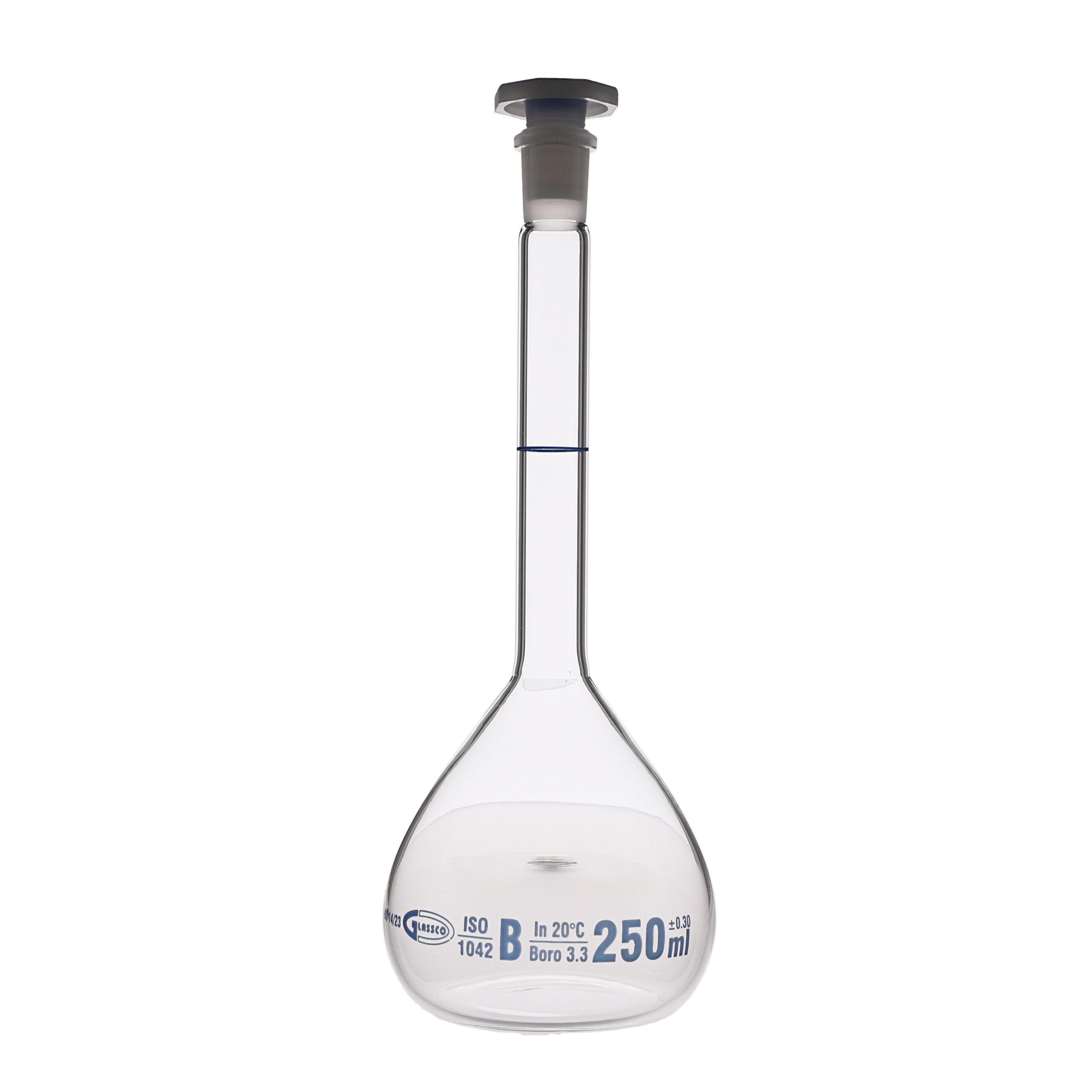Stoppered Volumetric Flask (Class B) - Pack of 2 - 250ml
