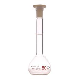 Stoppered Volumetric Flask (Class B) - Pack of 2 - 50ml