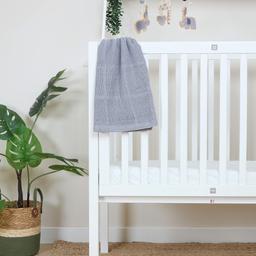 Cotton Cellular Blanket - Grey