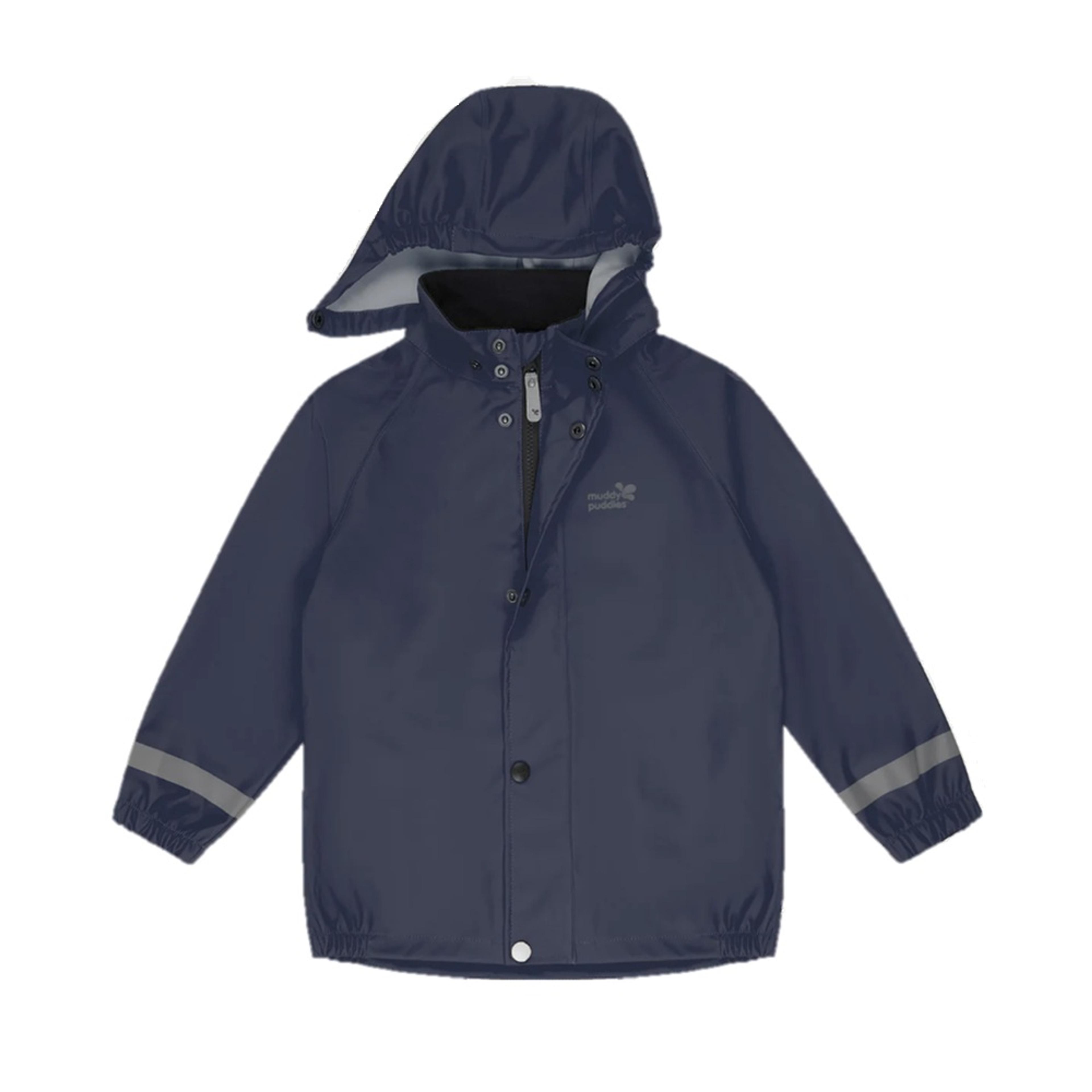 Muddy Puddles Rainy Day Jacket Recycled Navy - 2-3 Years