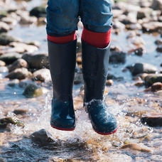 Muddy Puddles Classic Wellies Navy 