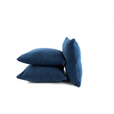 Teddy fleece cushions 50x50 3pk - Navy