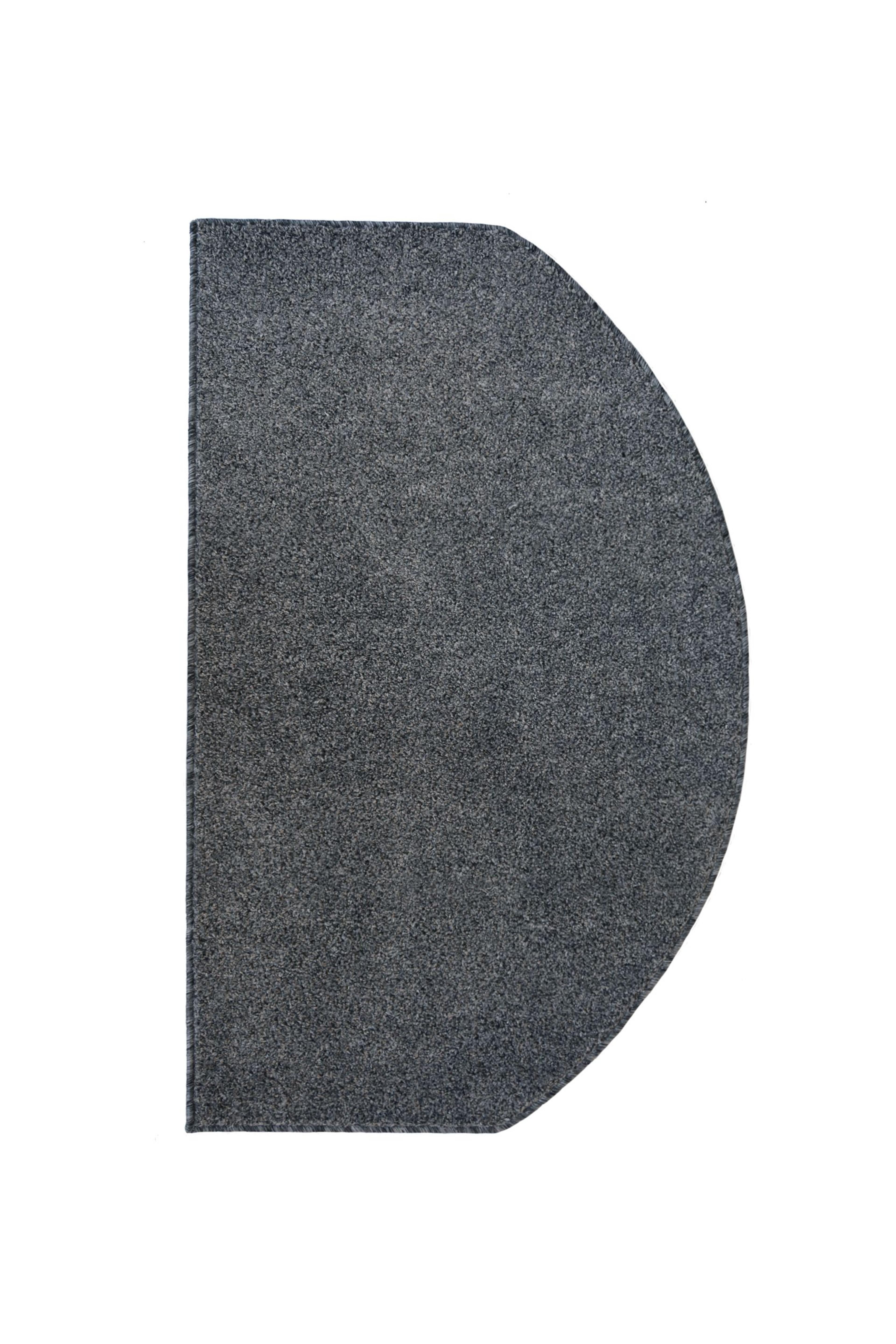 Medium Classic Semi-circle Rug - Charcoal