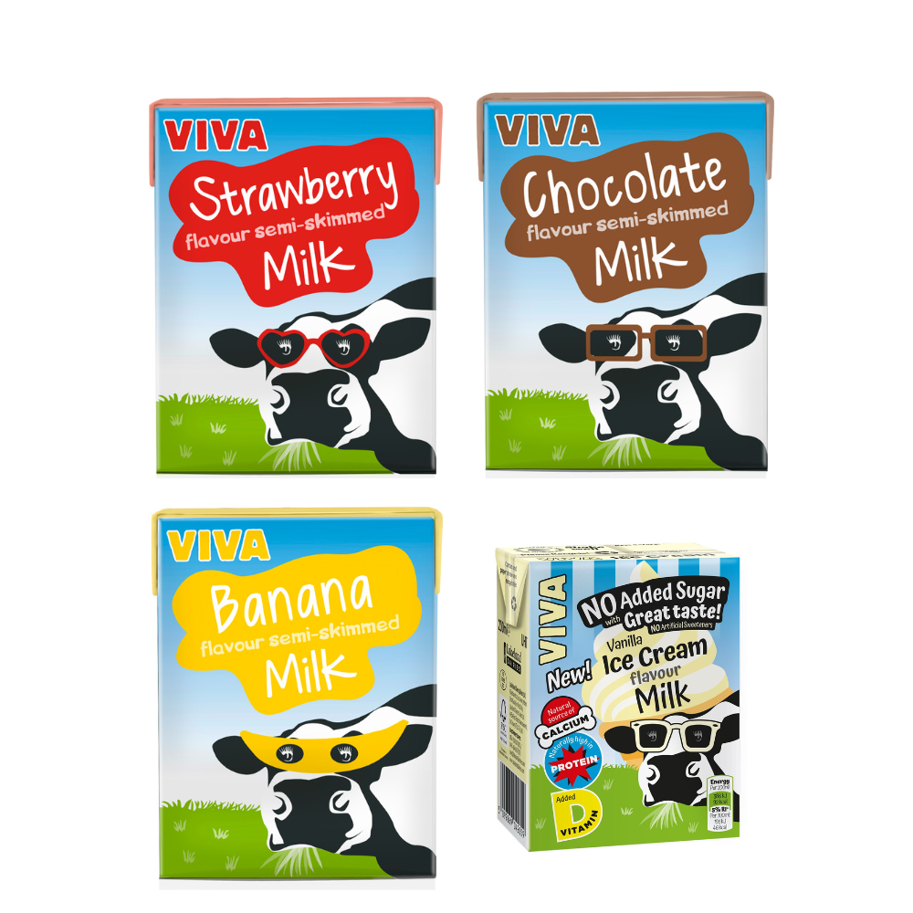 FE053987 - Viva Milk - 200ml - Pack of 27 | Findel International