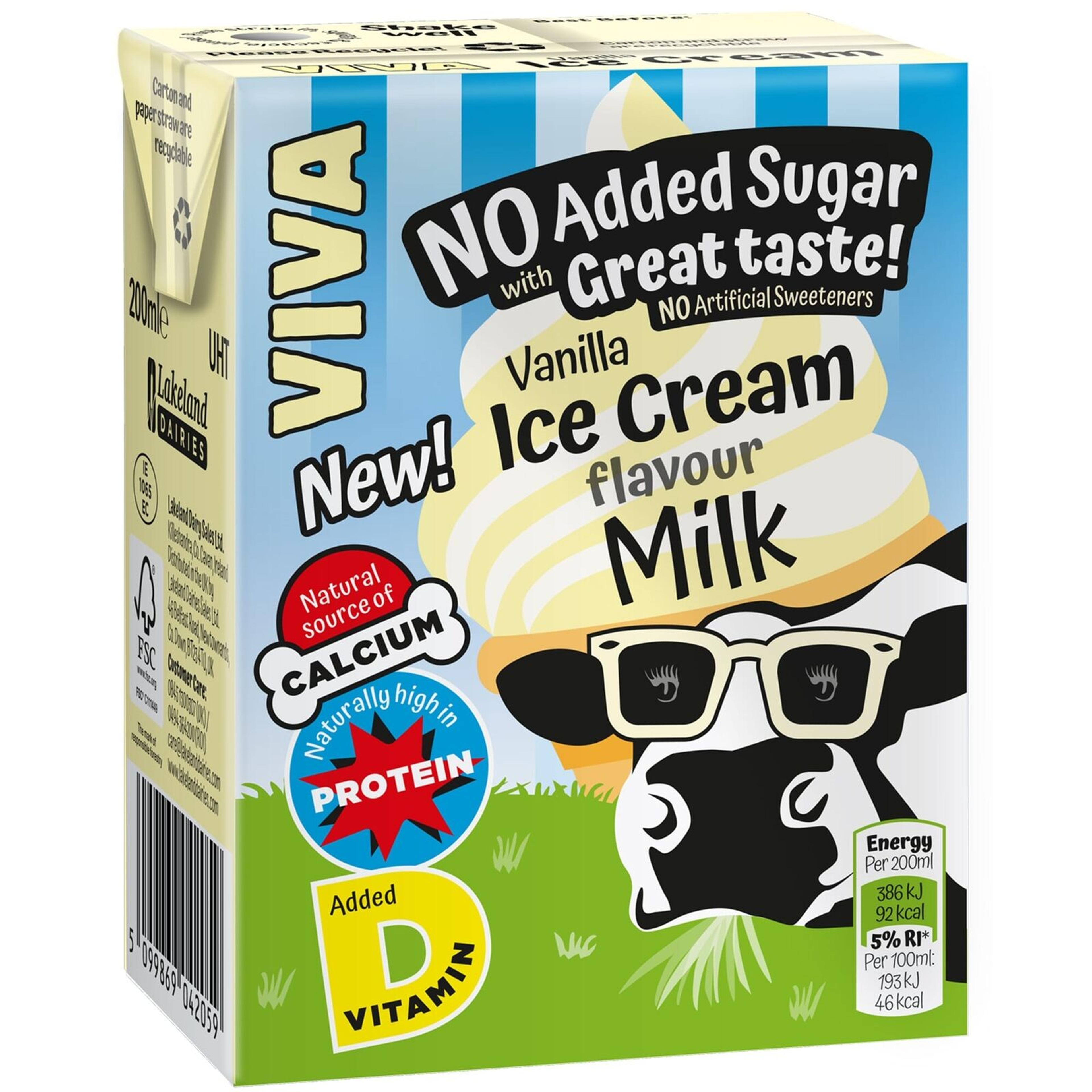 Viva Milk - Pack 27 X 200ml - Vanilla