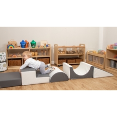 Soft Play Full Climbing Trail from Hope Education - Set of 5 - Grey/White