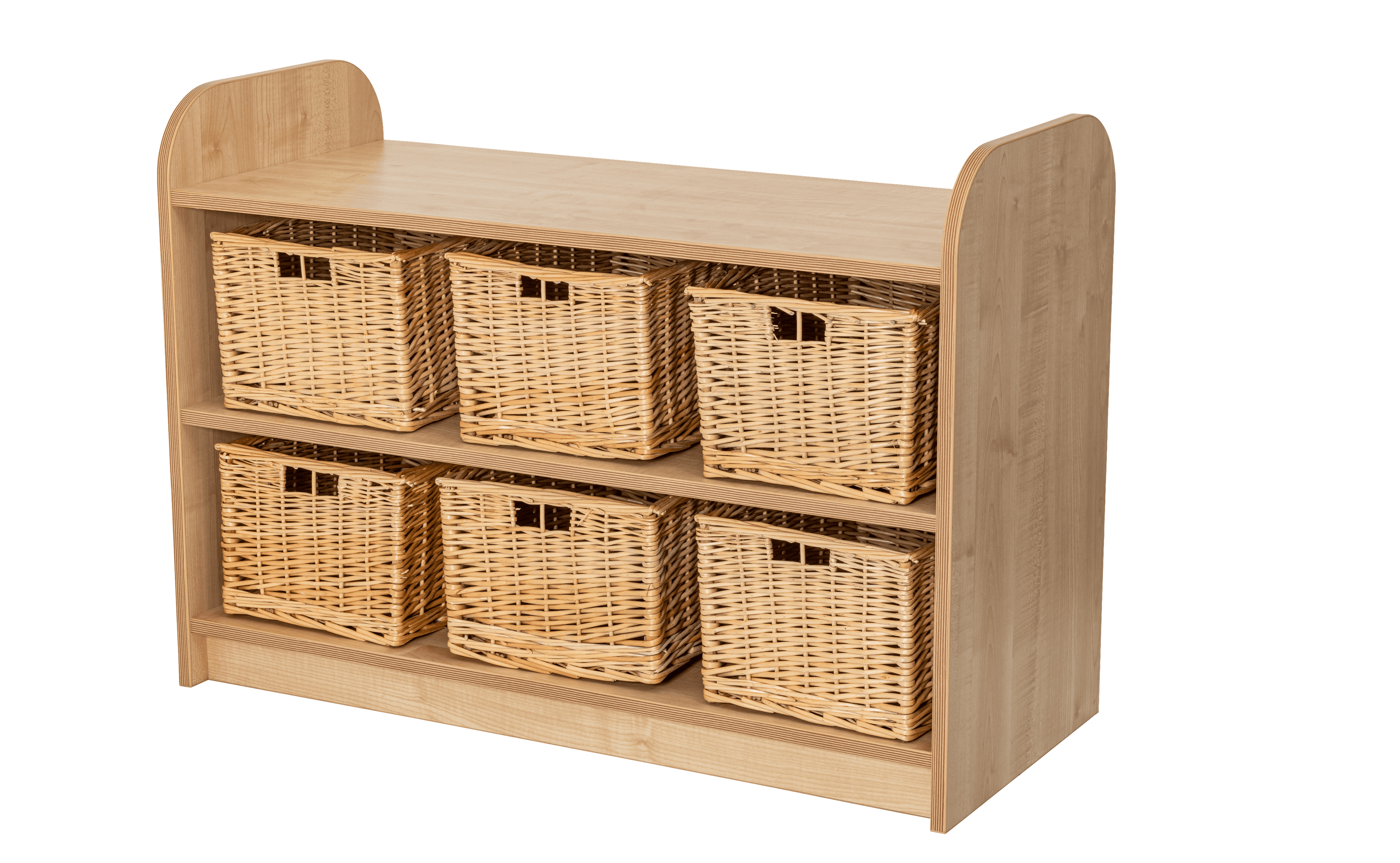 Maplescape 6 wide storage unit - Maple 