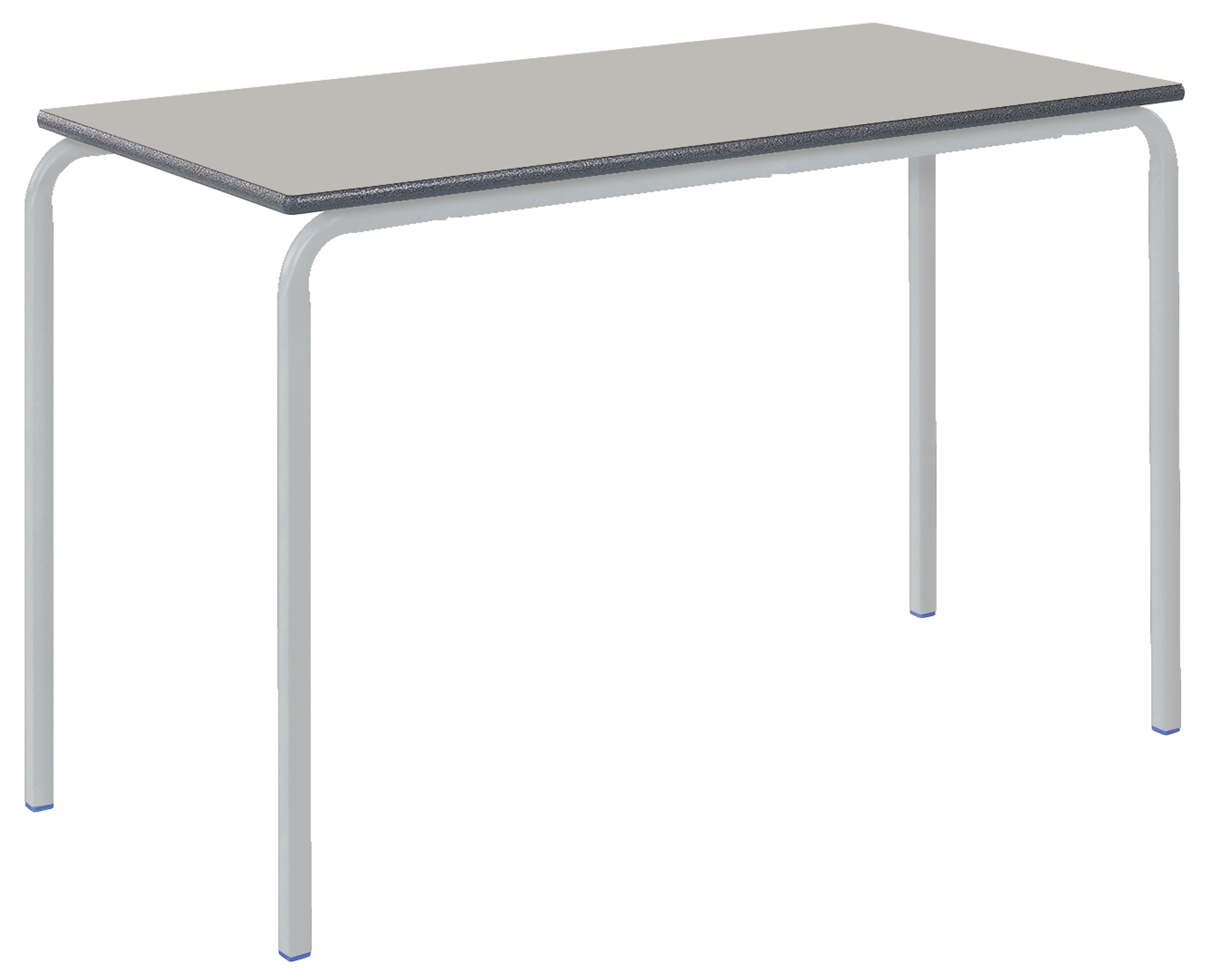 Classmates Table 120x60cm Crushed Bent - 14+ Years - Light Grey
