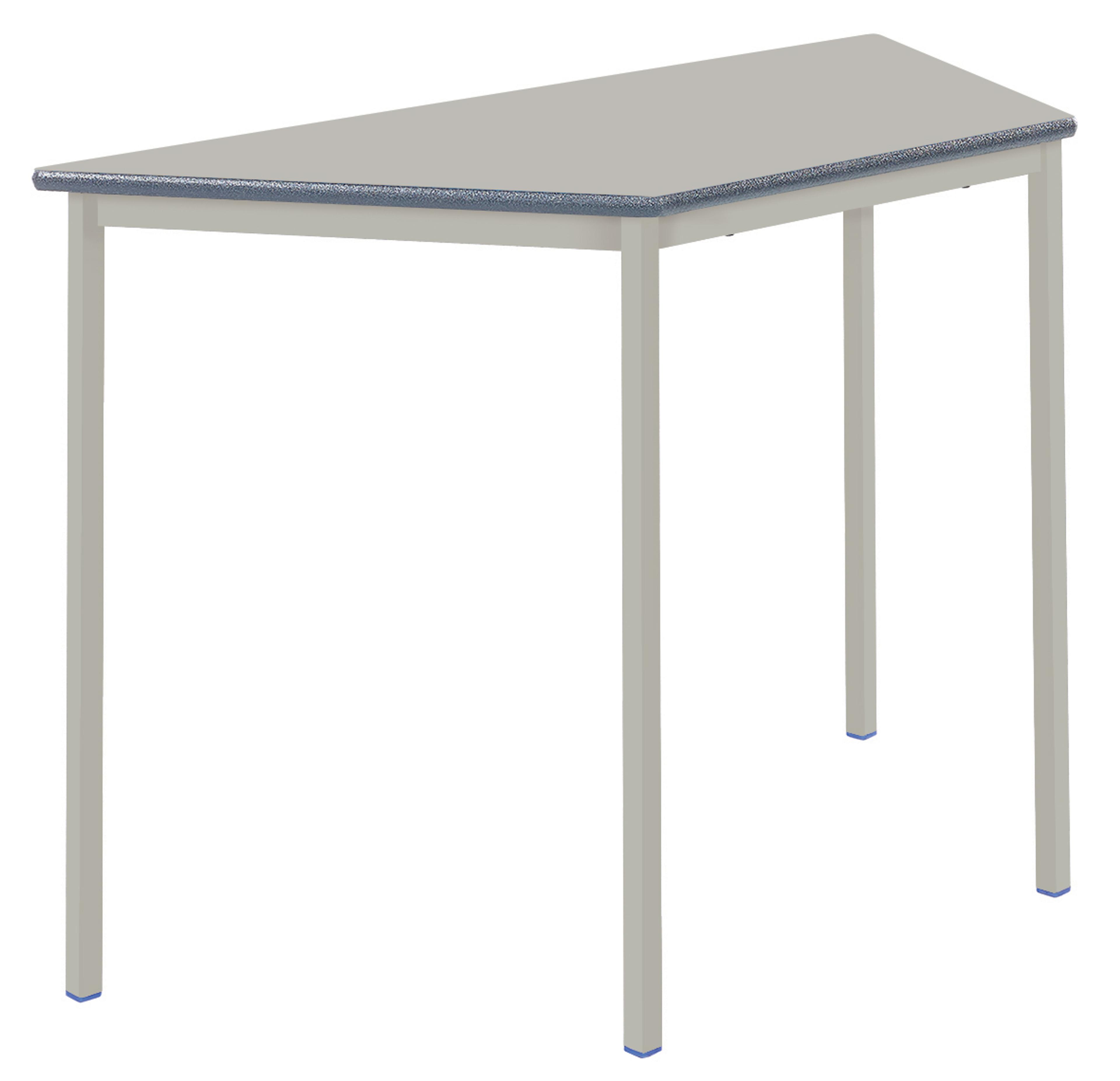 Classmates Trapezoidal Table Fully Welded - 4-6 Years - Light Grey
