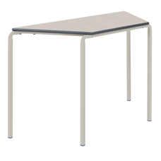 Classmates Trapezoidal PU Edge Crushed Bent Table