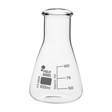 Philip Harris Wide Mouth Conical Flask - Pack of 12