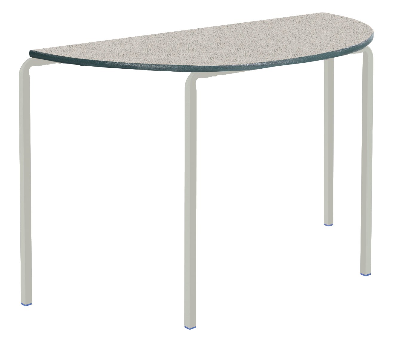 Half circle store table outdoor