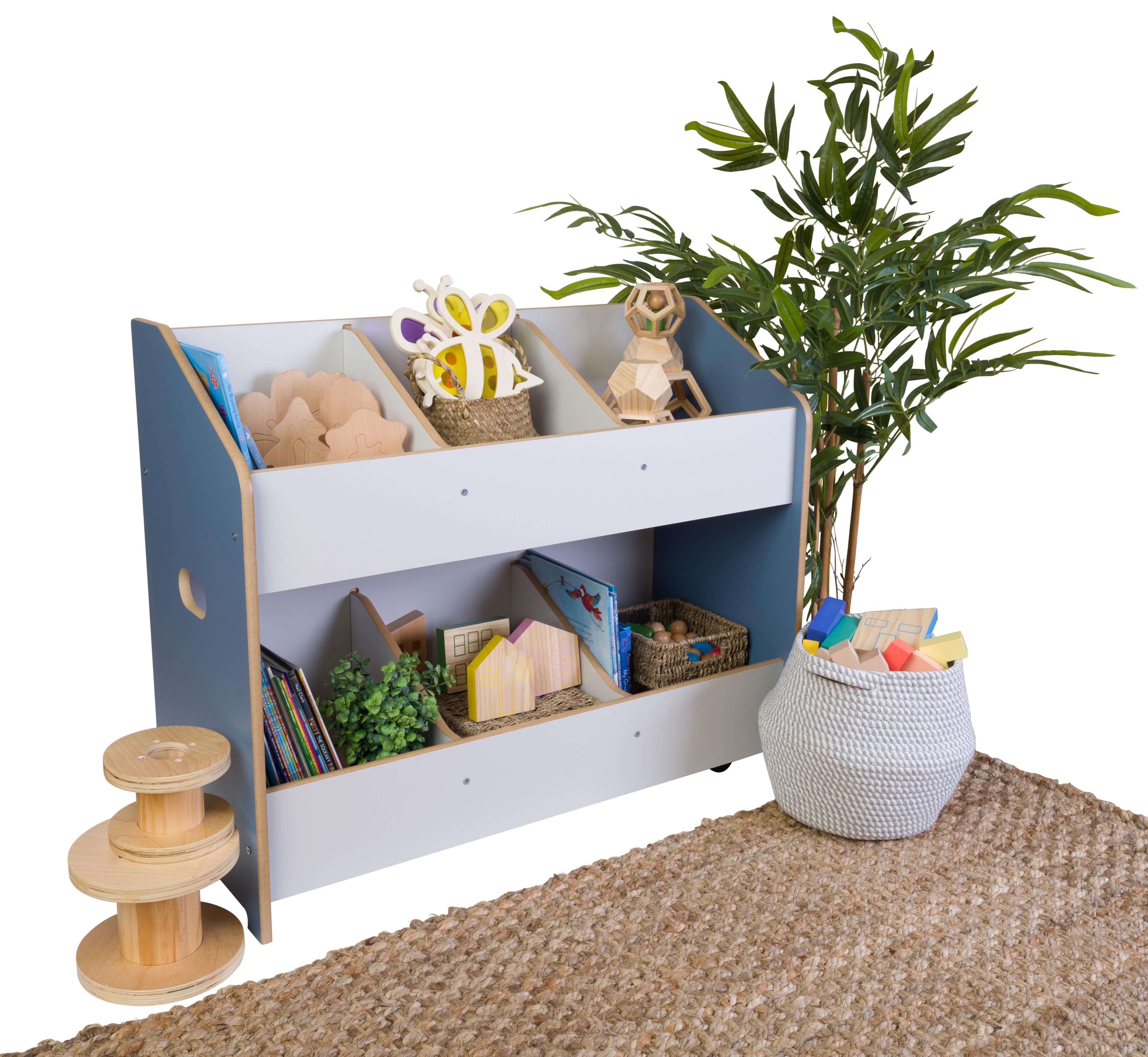  Bookstand - Grey and Steel blue