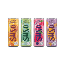 Suso Sparkling Fruit Juice - 250ml - Pack of 24 
