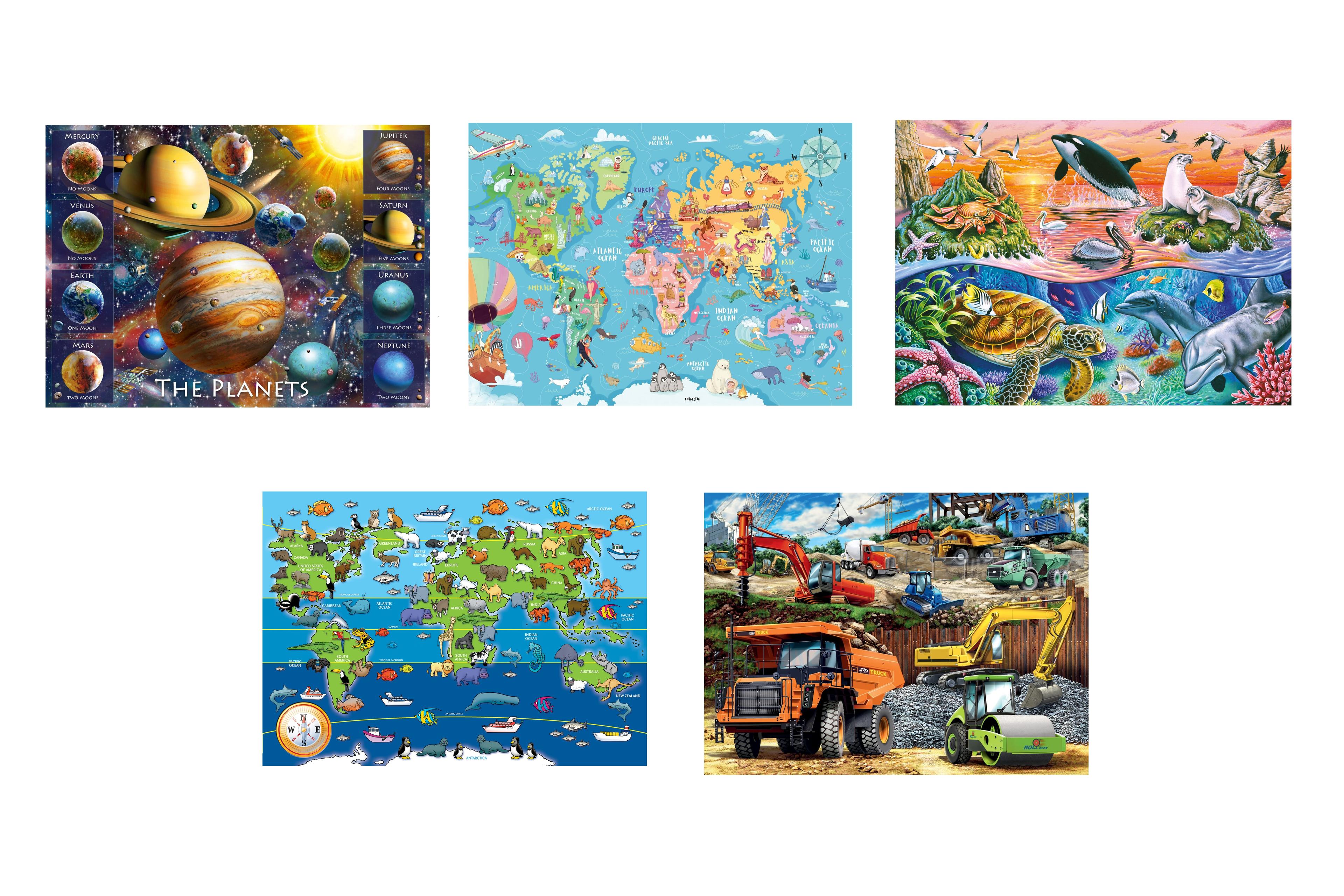 Ravensburger Giant Floor Puzzles - Pack of 5
