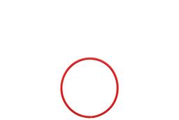 Findel Everyday Hula Hoop - 460mm  - Red