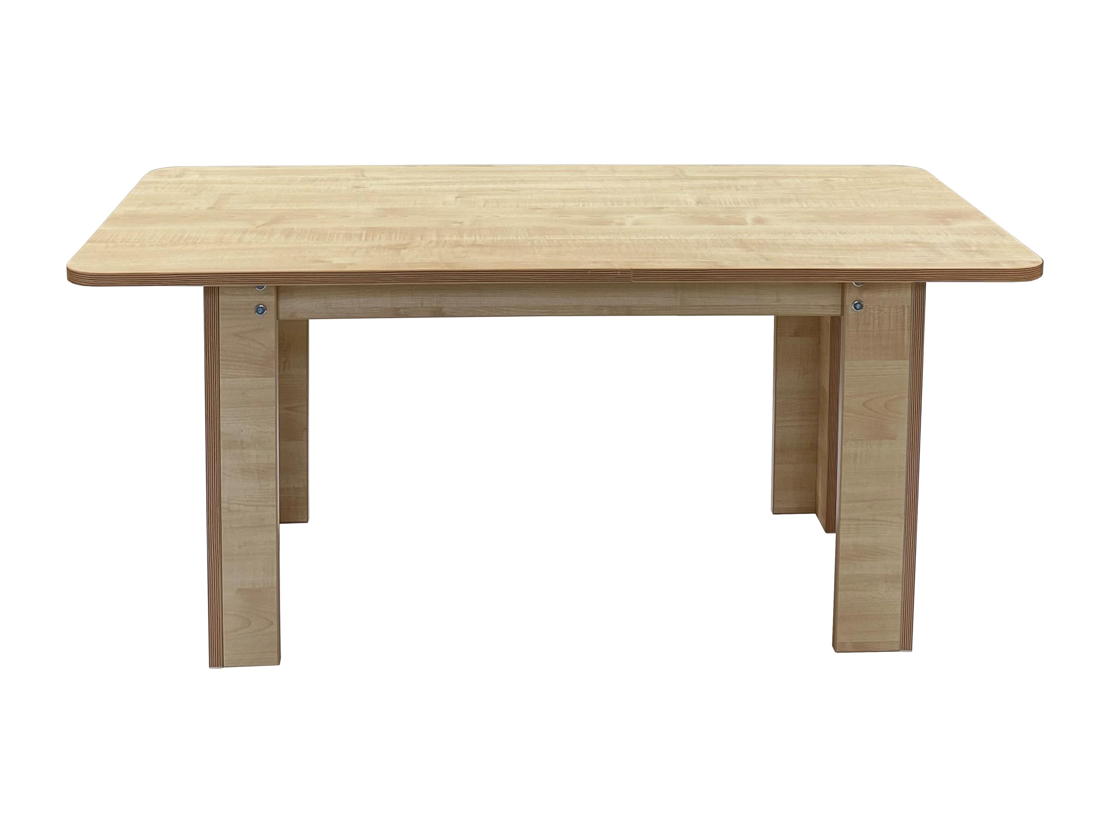 Maplescape Rectangular Table - Maple  - 460mm