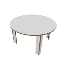 Maplescape Round Table - Grey - 530mm