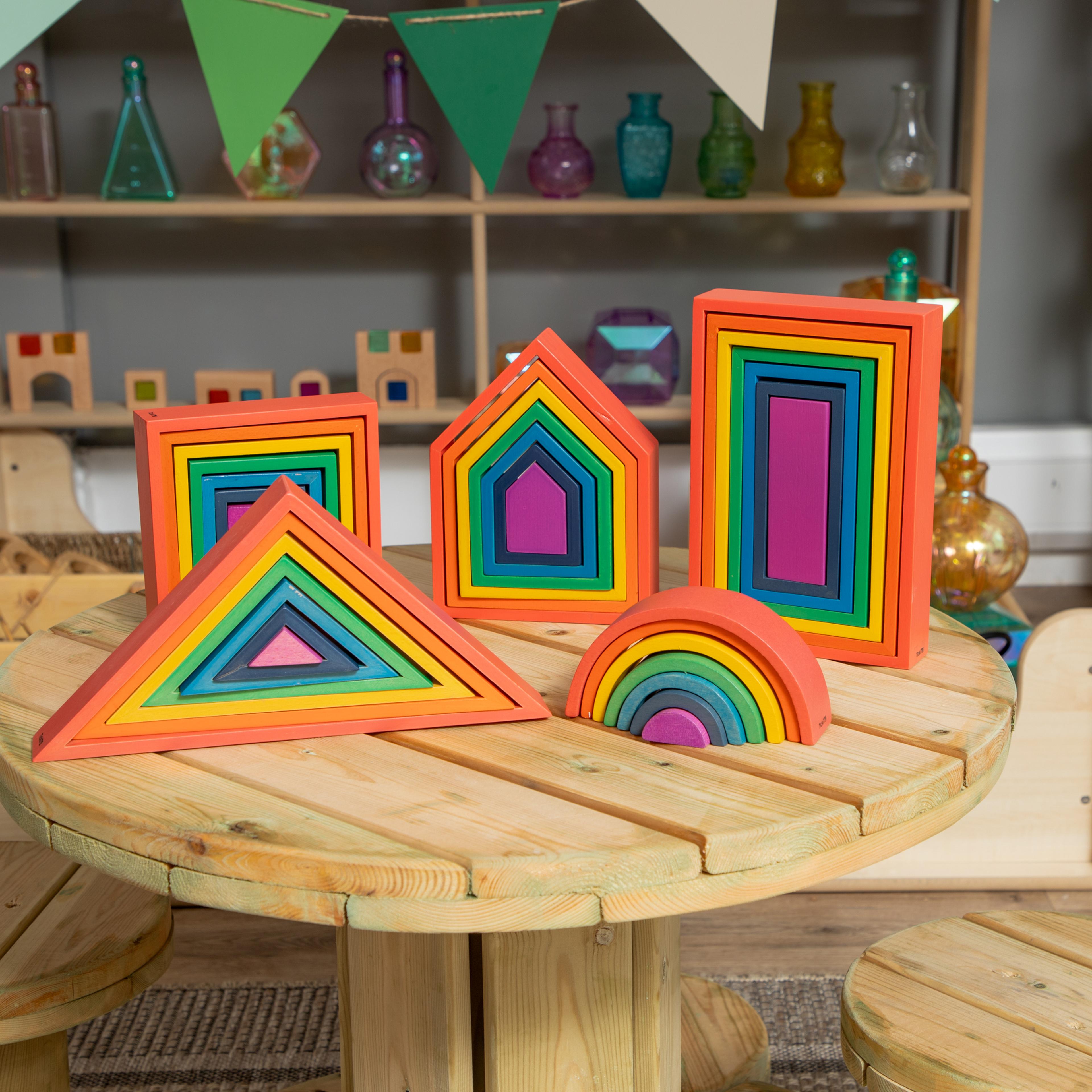 tickit Rainbow Architect Set - 35 Piece