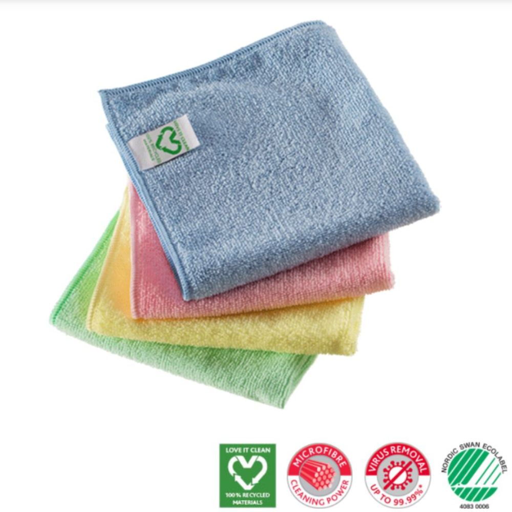 Microtuff FE054968 - Vileda MicroTuff Base Cloths - Pack of 5 | Findel International