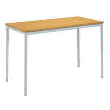 EXPRESS DELIVERY Findel Everyday Beech Fully Welded Table - 110 x 55cm  - 14+ Years, Height 76cm