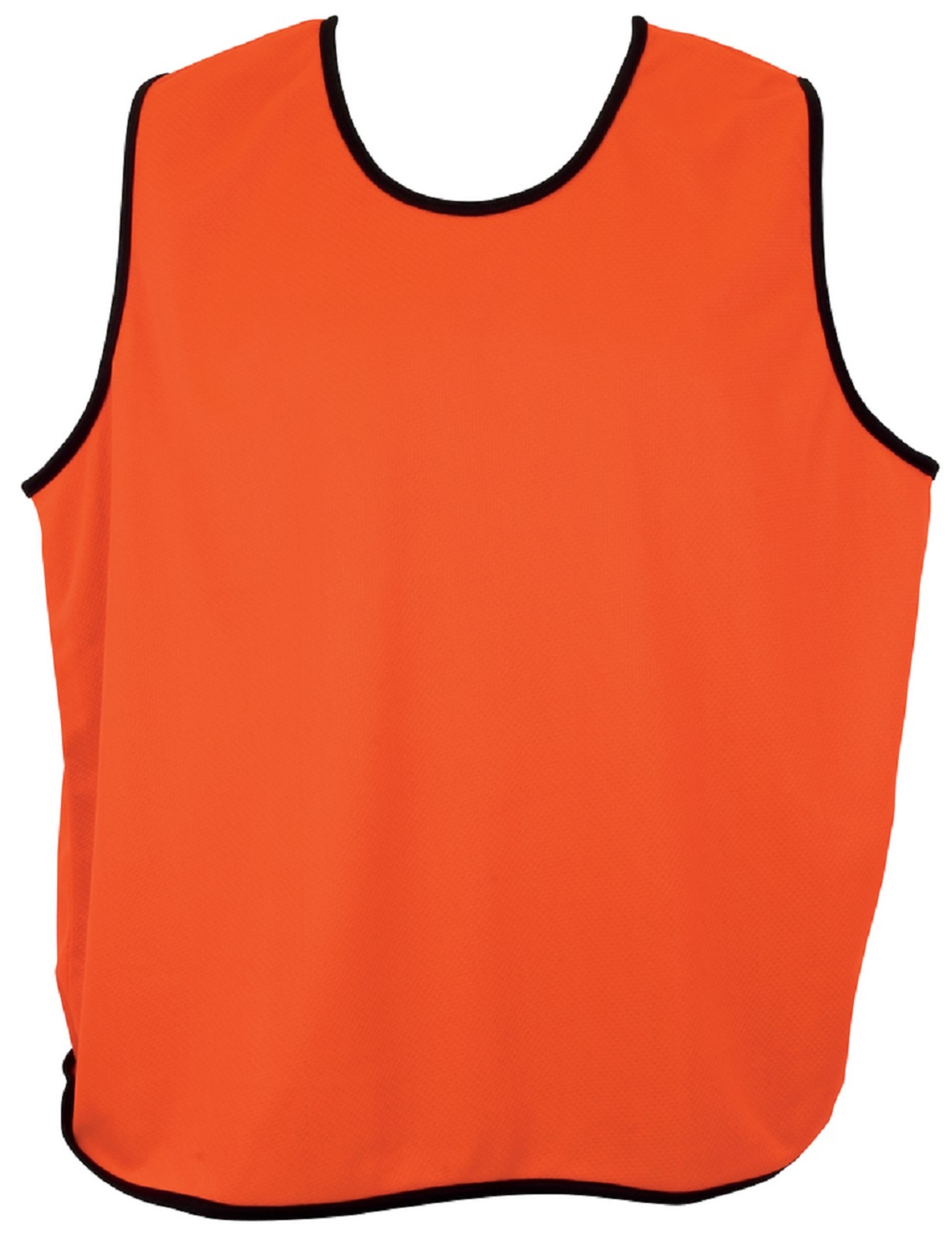 Precision Reversible Mesh Training Bib - Orange/Green - Kids