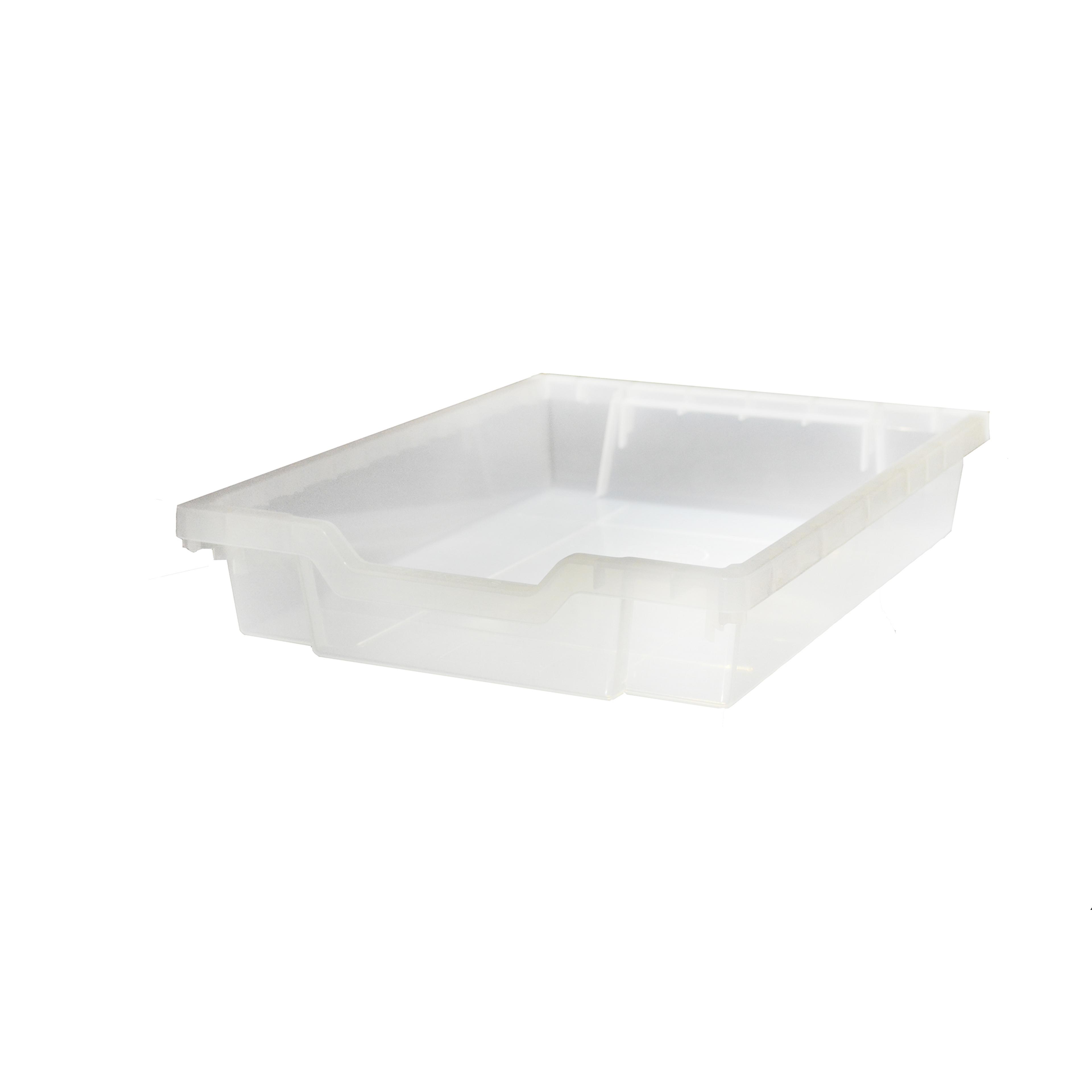 Gratnells  Antimicrobial Trays - Clear - Shallow