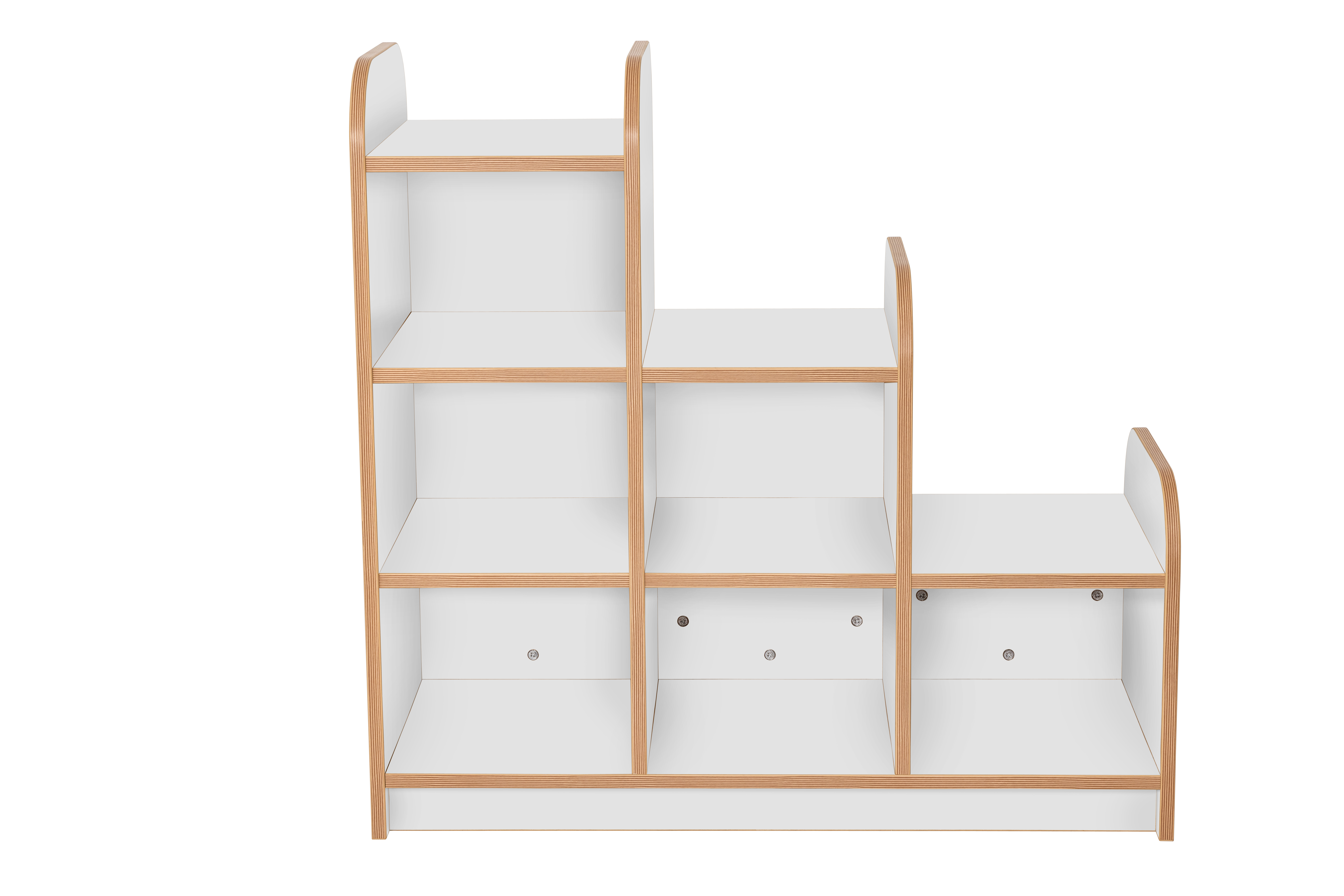 Maplescape tiered storage units - Grey