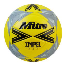 Mitre Impel One Football - 4 - Yellow/Black/Grey
