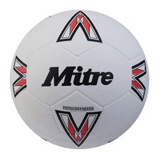 Mitre Super Dimple Football - White/Red