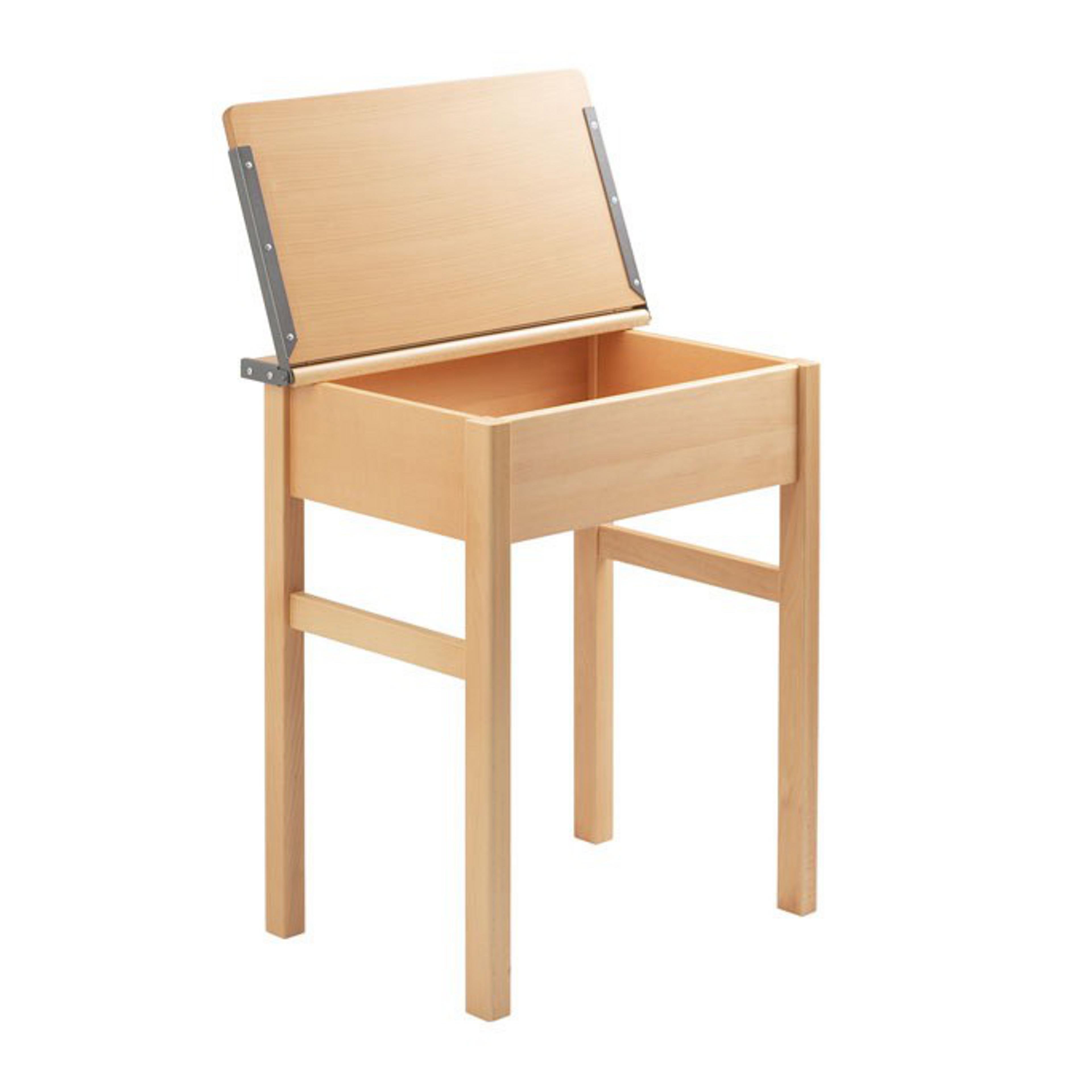 Traditional Single Locker Desk - H650