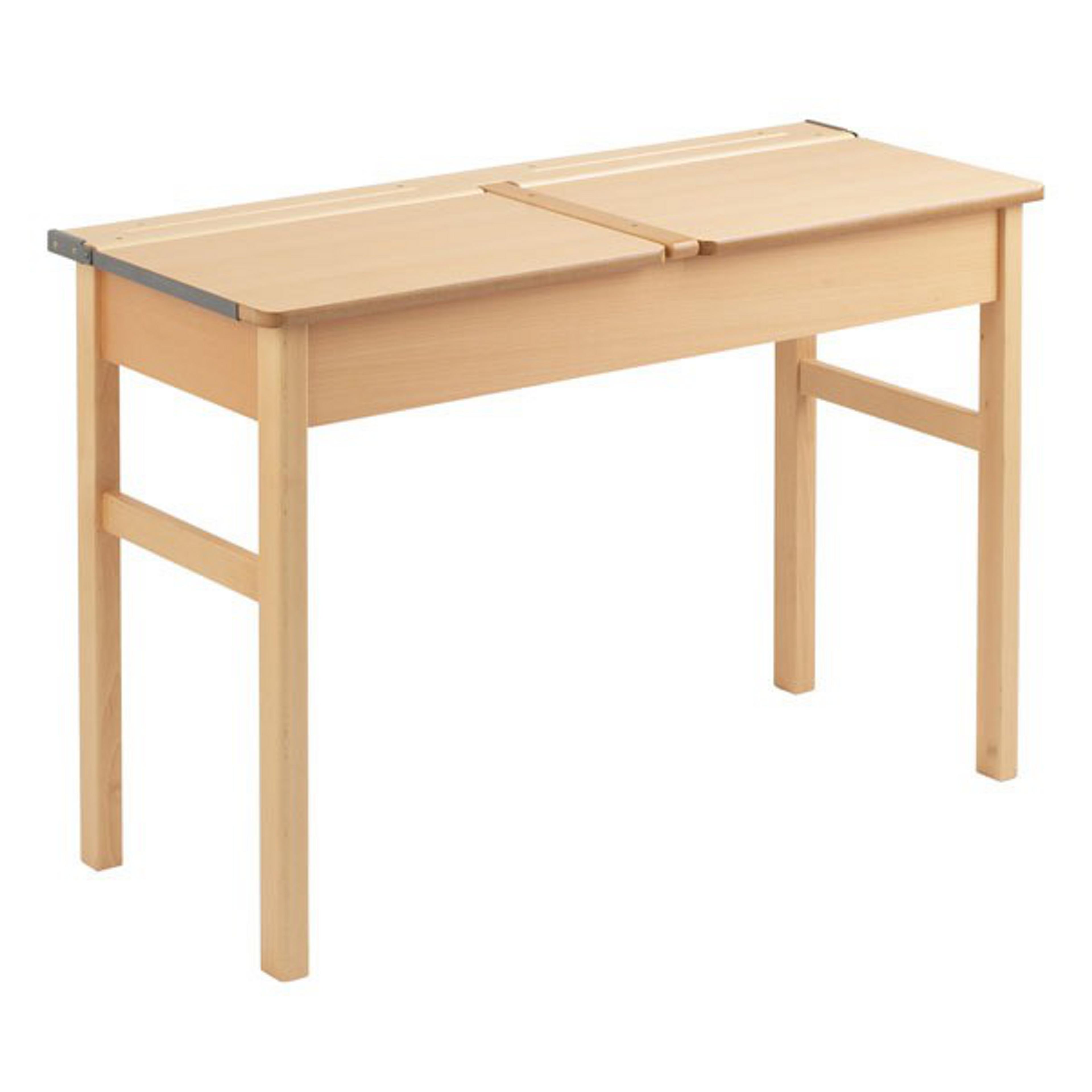 Traditional Double Locker Desk - 650