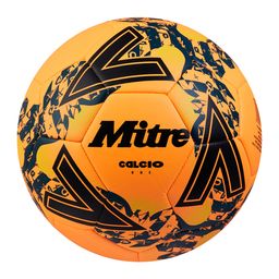 Mitre Calcio Football - 5 - Orange/Black/Teal