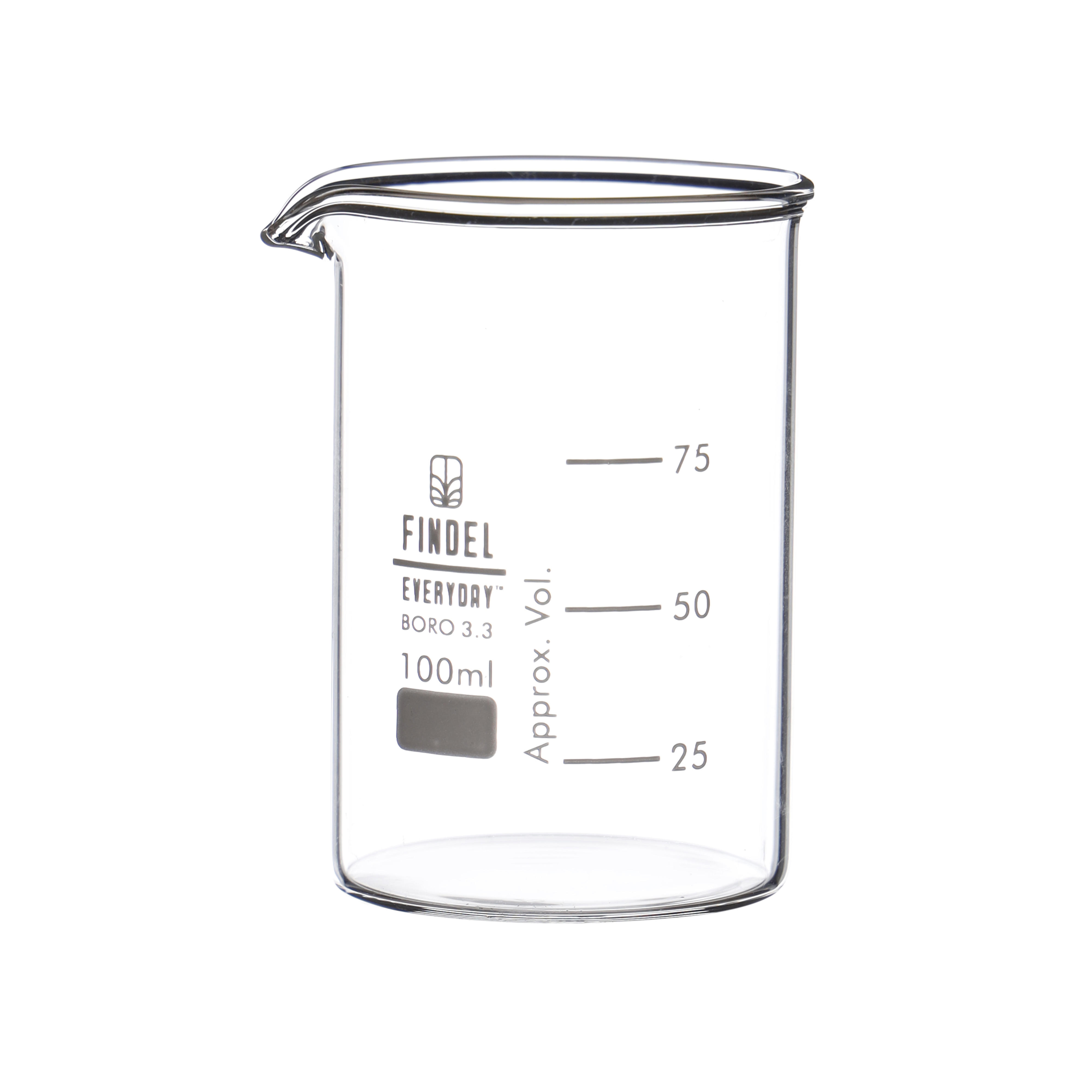 FE Glass Beakers Squat Form 100ml P12