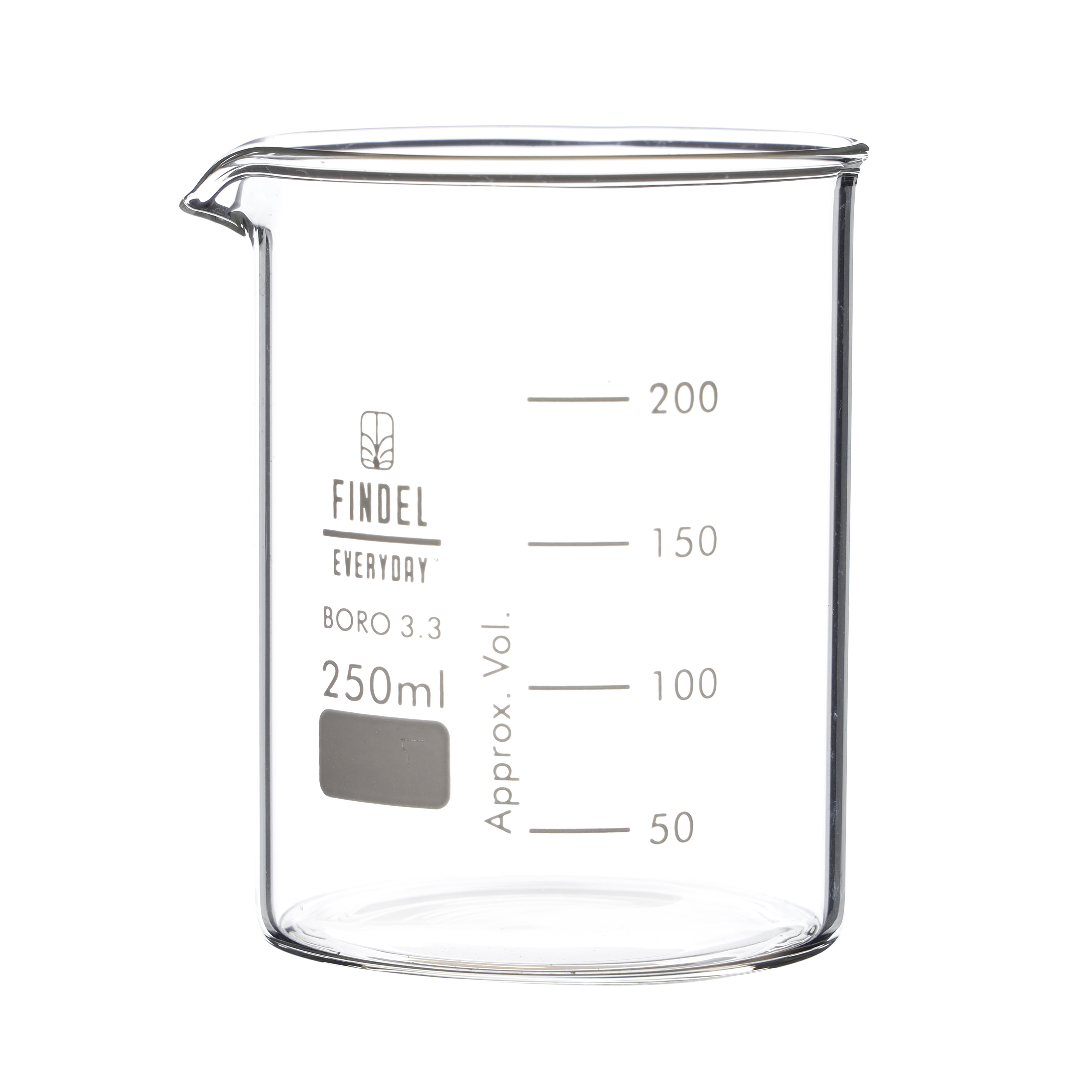 FE Glass Beakers Squat Form 250ml P12
