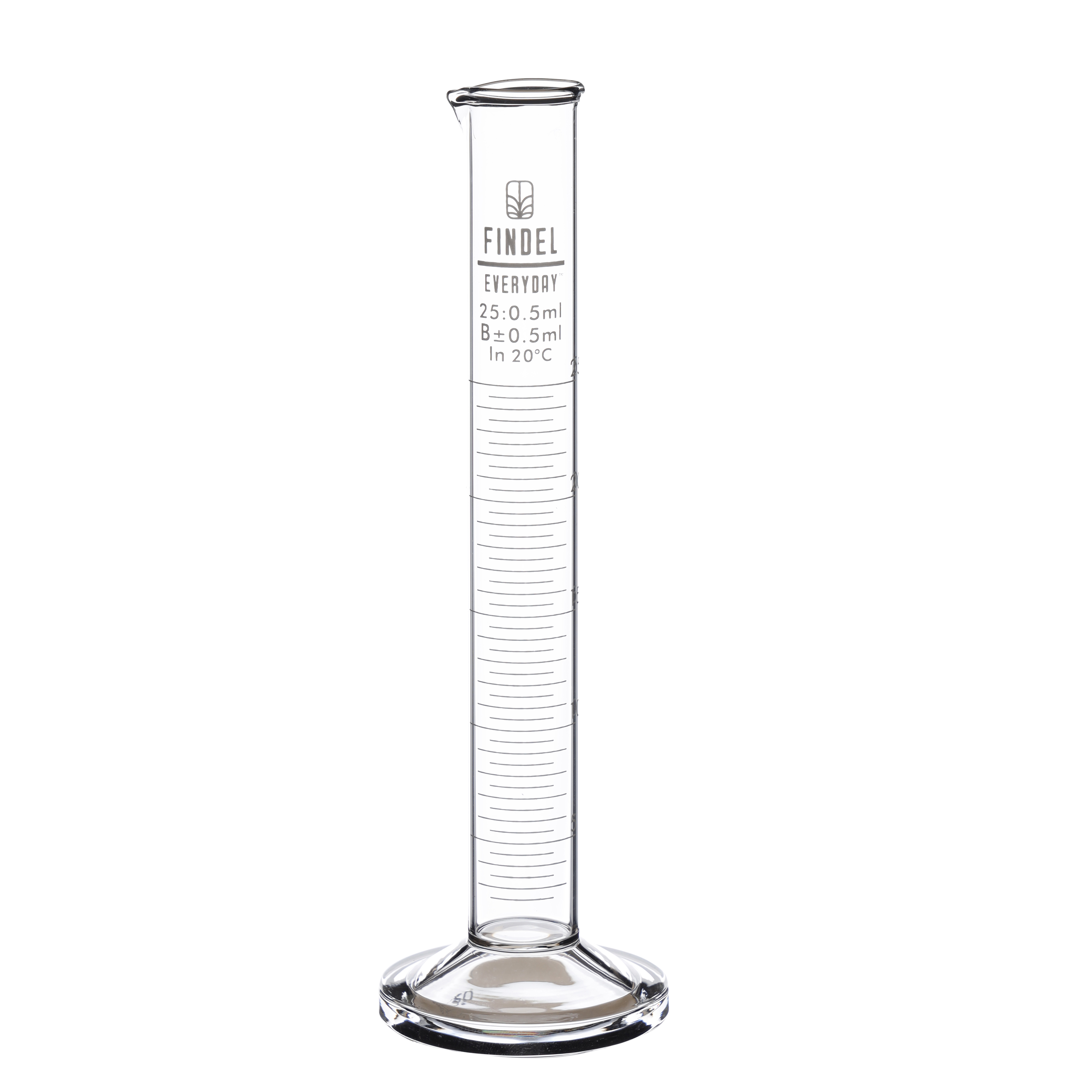 FE Glass Measuring Cylinder 25ml P10