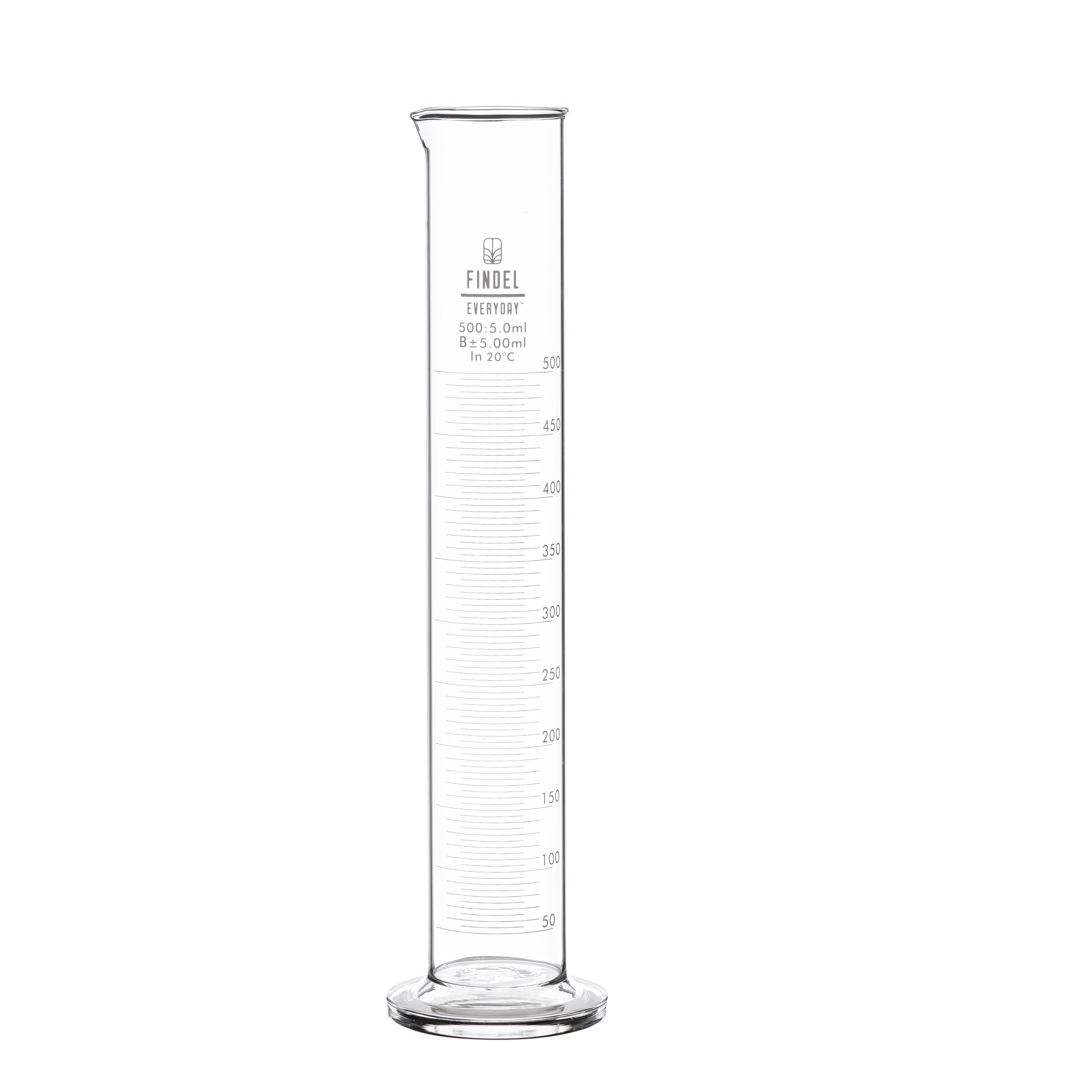 FE Glass Measuring Cylinder 500ml P2