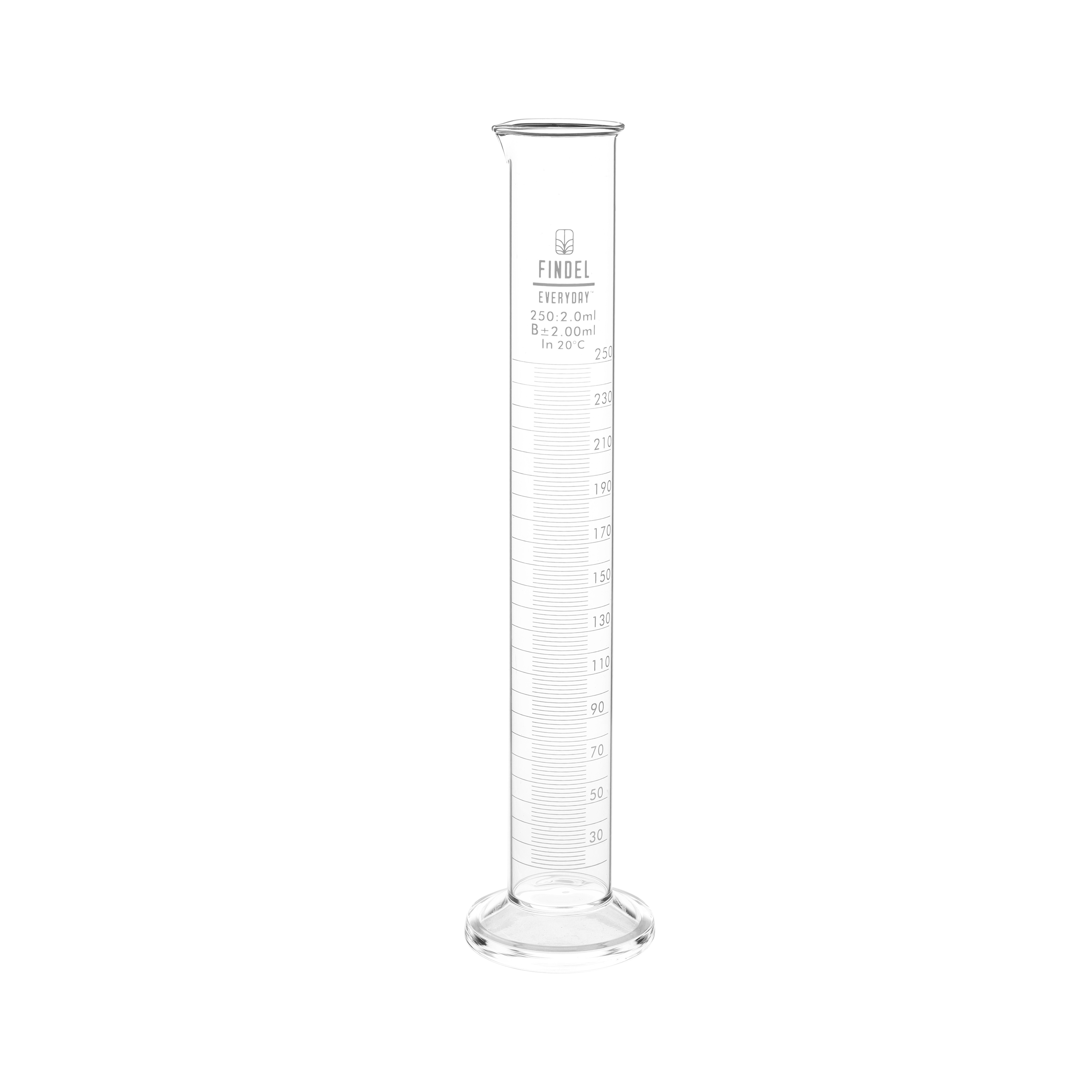 FE Glass Measuring Cylinder 250ml P4